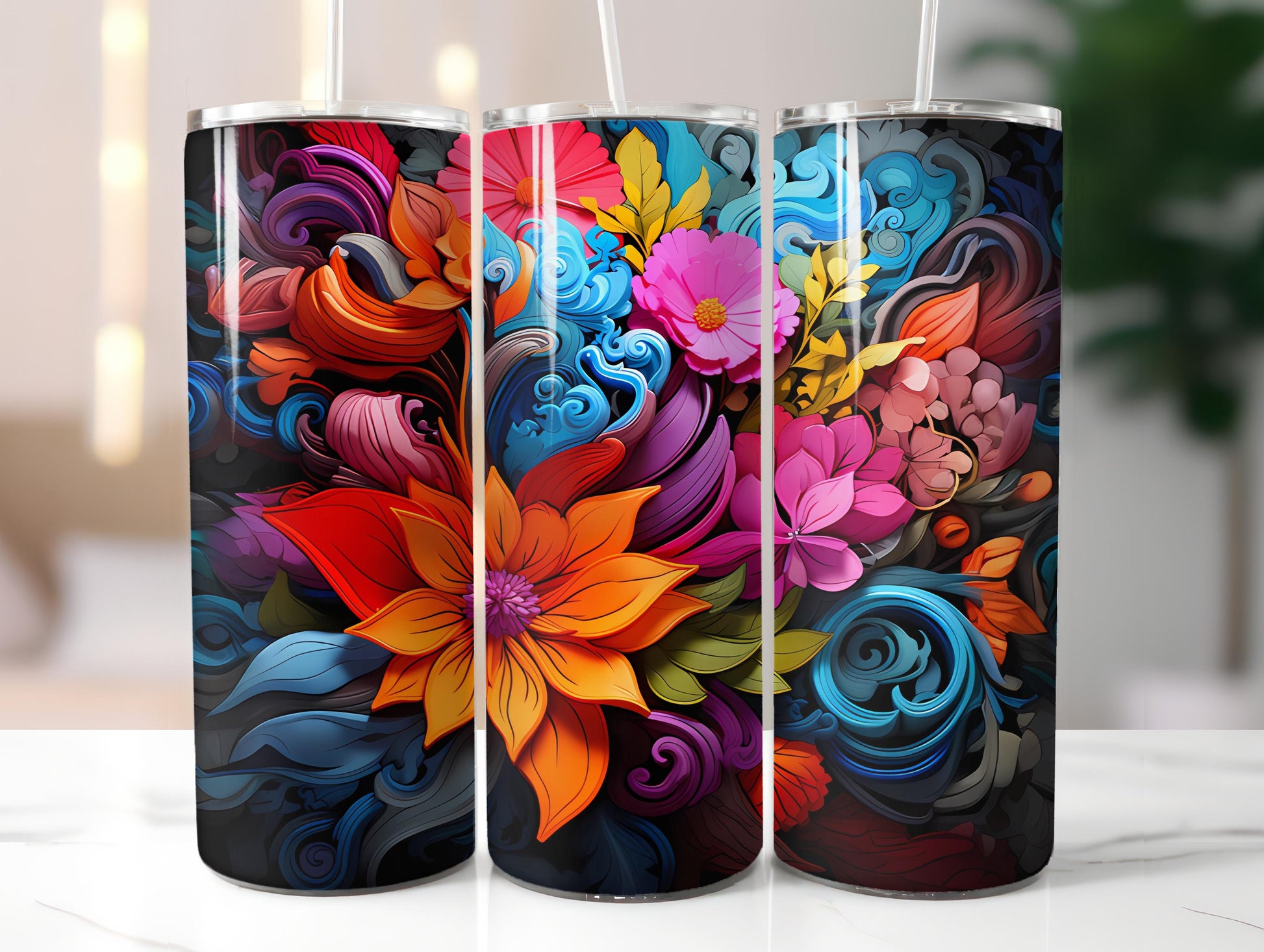 Graffiti Spring 1 Tumbler Wrap - CraftNest