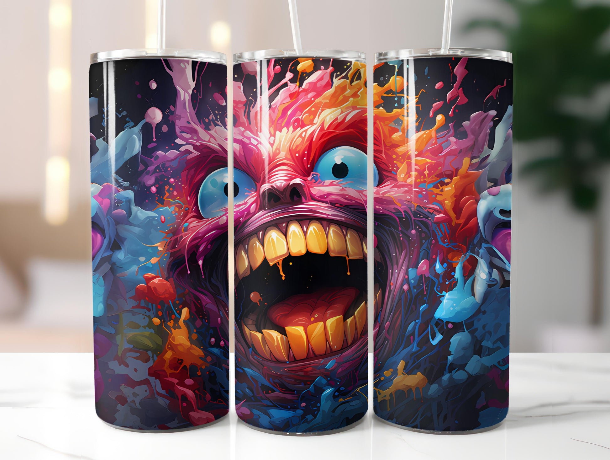 Graffiti Spring 3 Tumbler Wrap - CraftNest