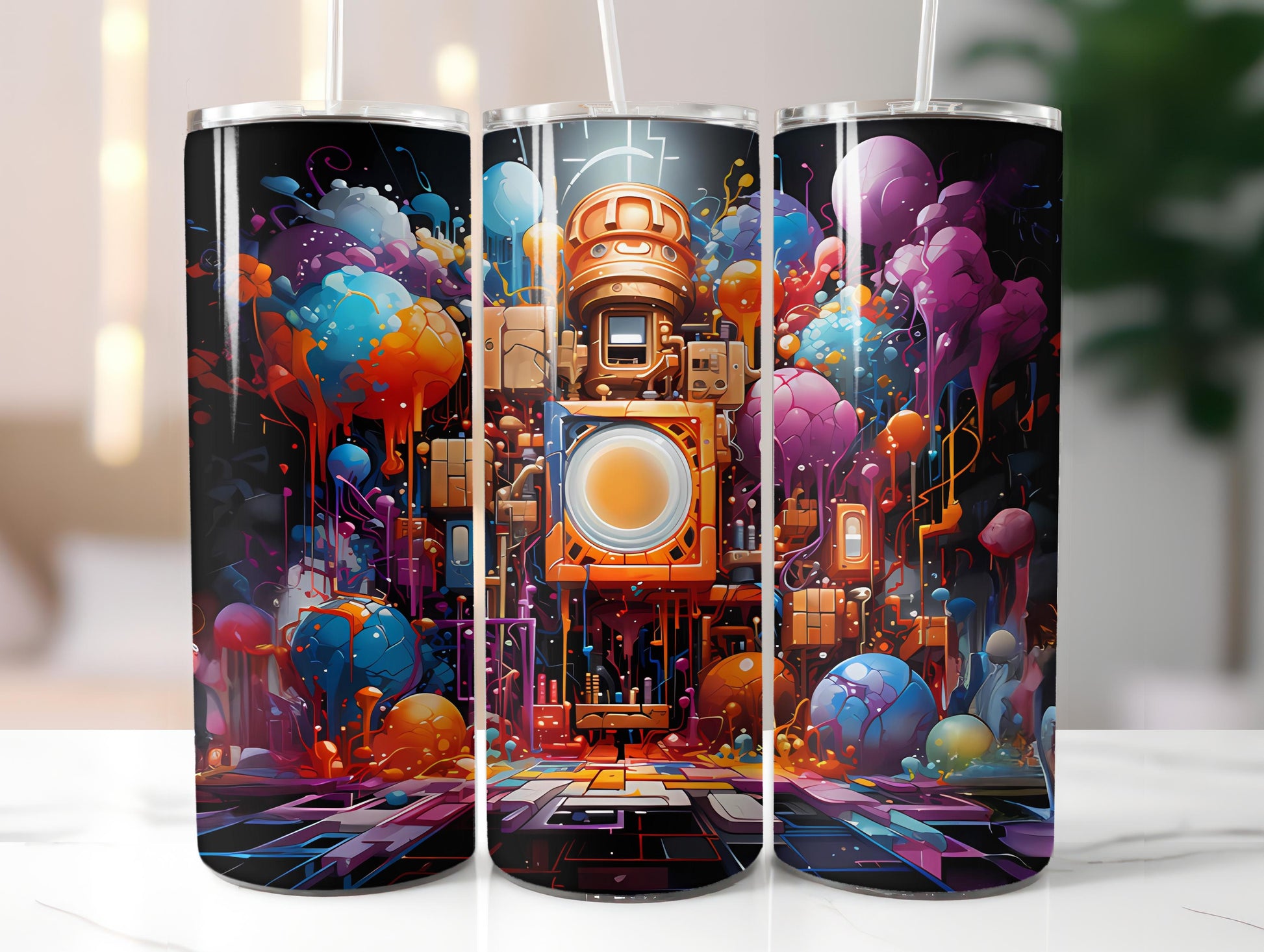 Graffiti Spring 1 Tumbler Wrap - CraftNest