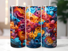 Graffiti Spring 3 Tumbler Wrap - CraftNest