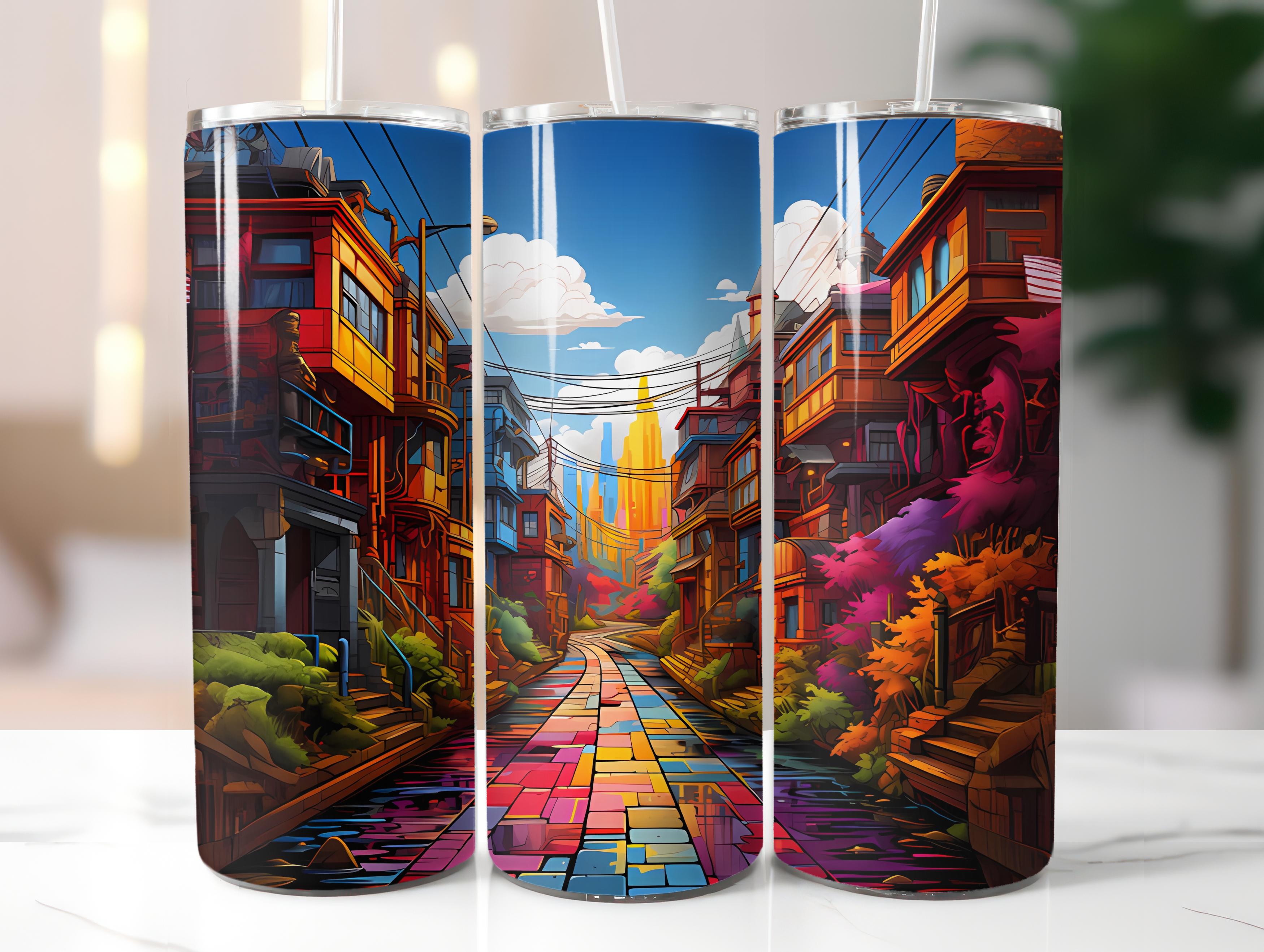 Graffiti Spring 2 Tumbler Wrap - CraftNest