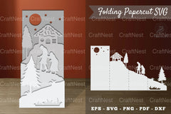 Grandparents Couple Papercut SVG Bundle - CraftNest - Digital Crafting and Art