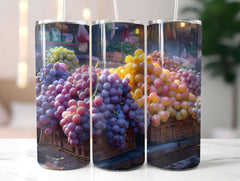 Grape 3 Tumbler Wrap - CraftNest - Digital Crafting and Art