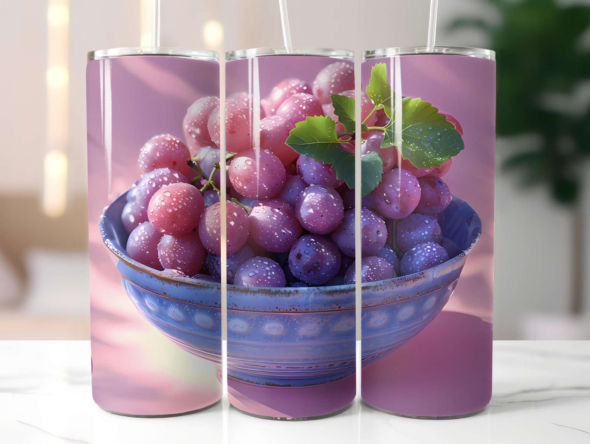 Grape 4 Tumbler Wrap - CraftNest - Digital Crafting and Art