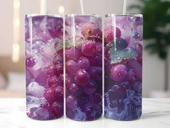 Grape 2 Tumbler Wrap - CraftNest - Digital Crafting and Art