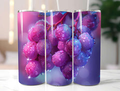 Grape 4 Tumbler Wrap - CraftNest - Digital Crafting and Art