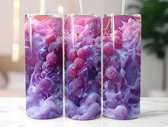 Grape 3 Tumbler Wrap - CraftNest - Digital Crafting and Art