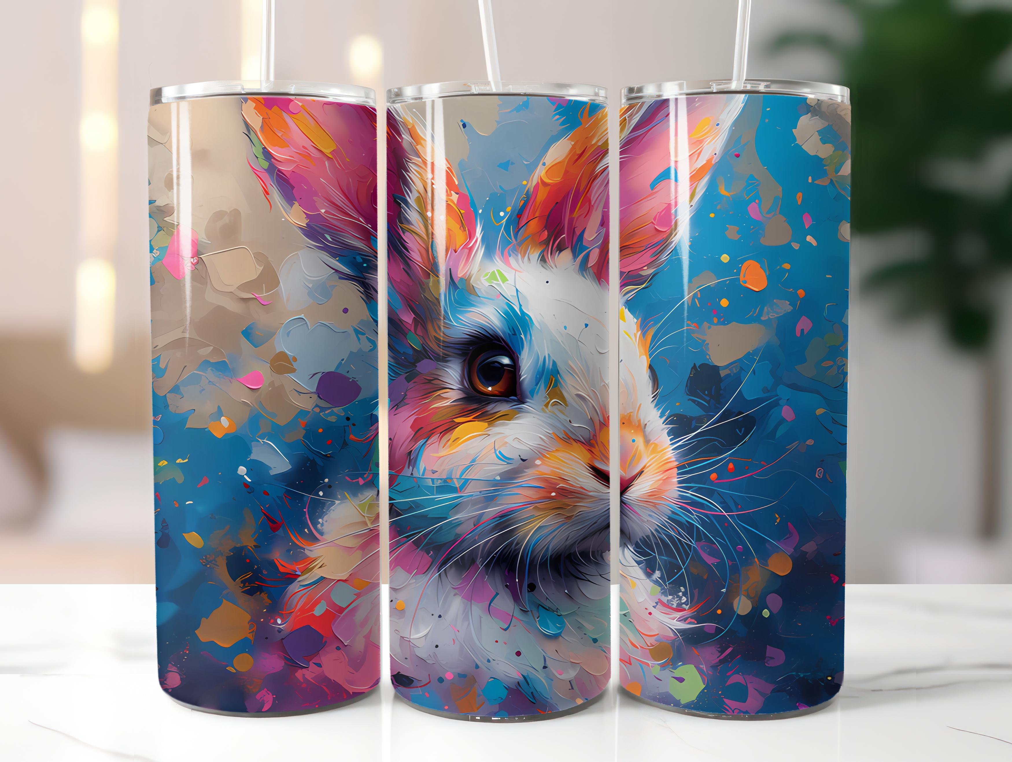 Graphic Graffiti Easter 3 Tumbler Wrap - CraftNest