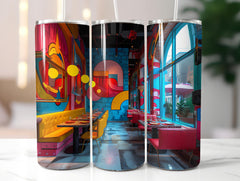 Graphic Graffiti Easter 4 Tumbler Wrap - CraftNest