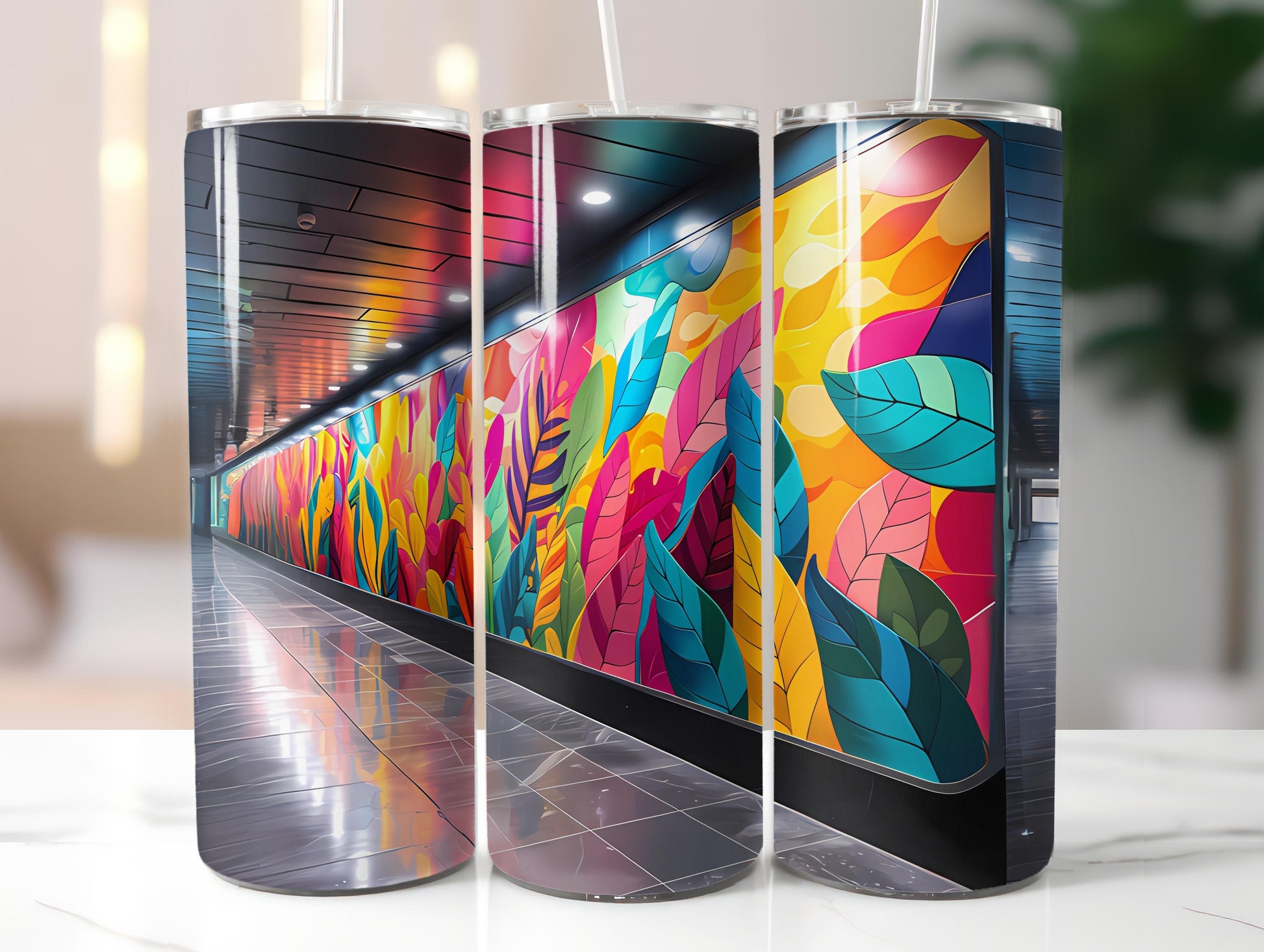 Graphic Graffiti Easter 1 Tumbler Wrap - CraftNest