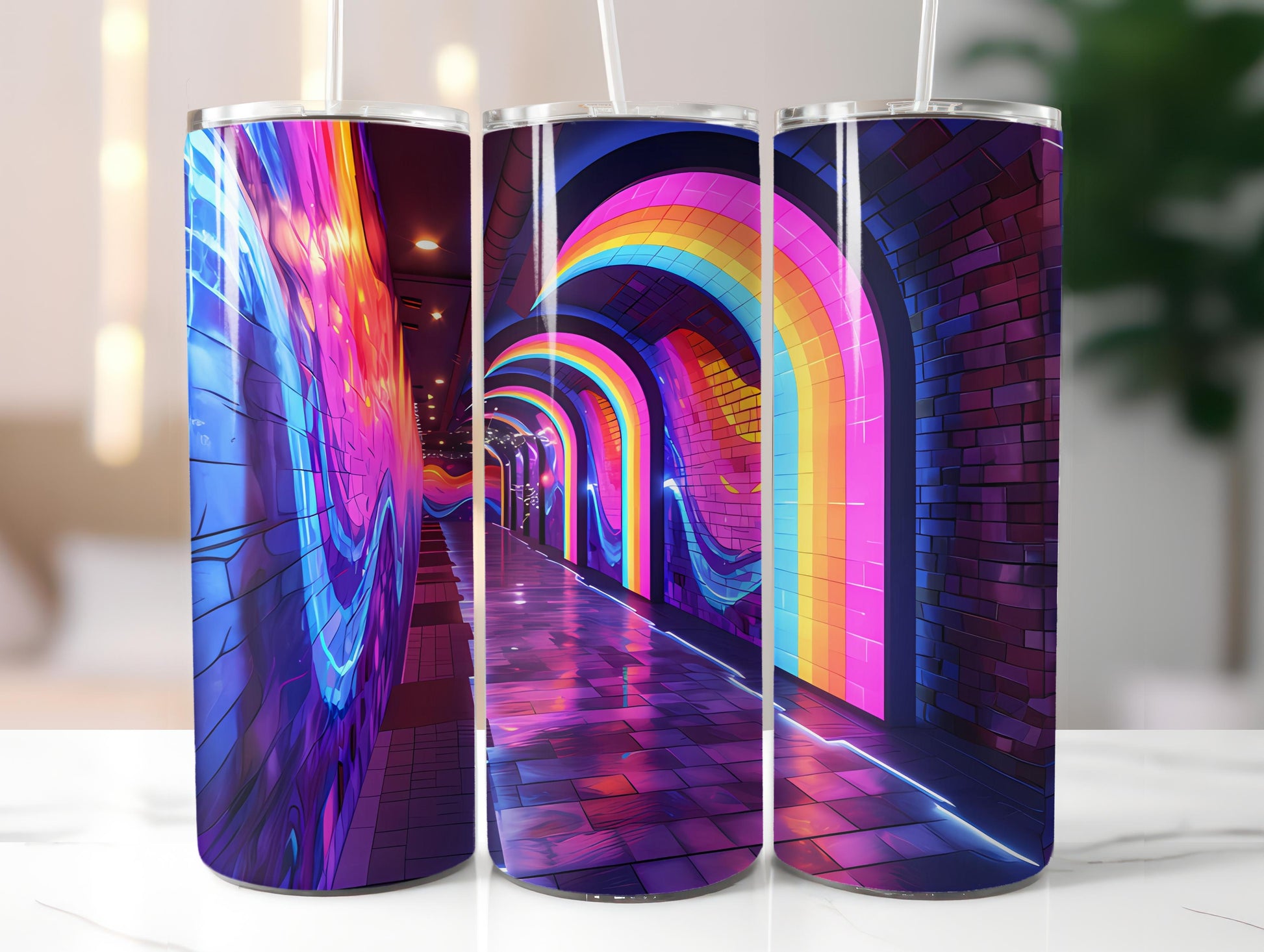 Graphic Graffiti Easter 5 Tumbler Wrap - CraftNest