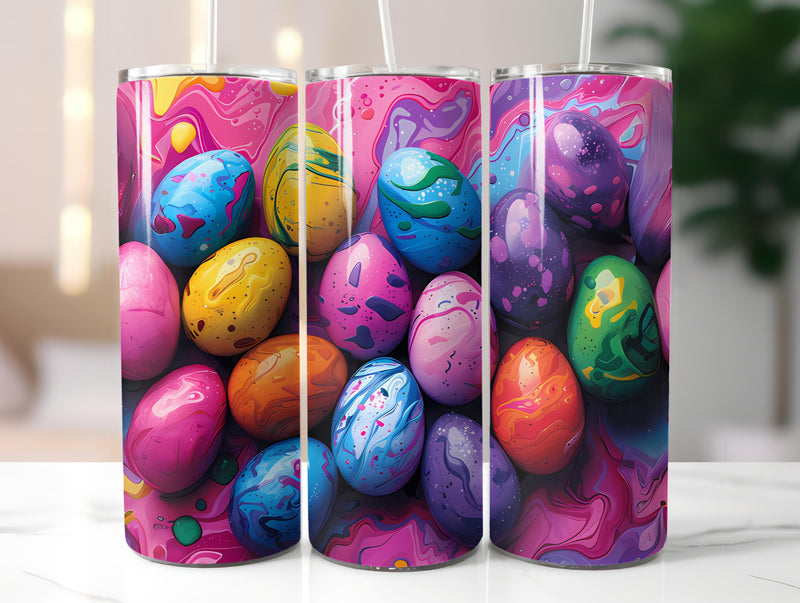 Graphic Graffiti Easter 6 Tumbler Wrap - CraftNest