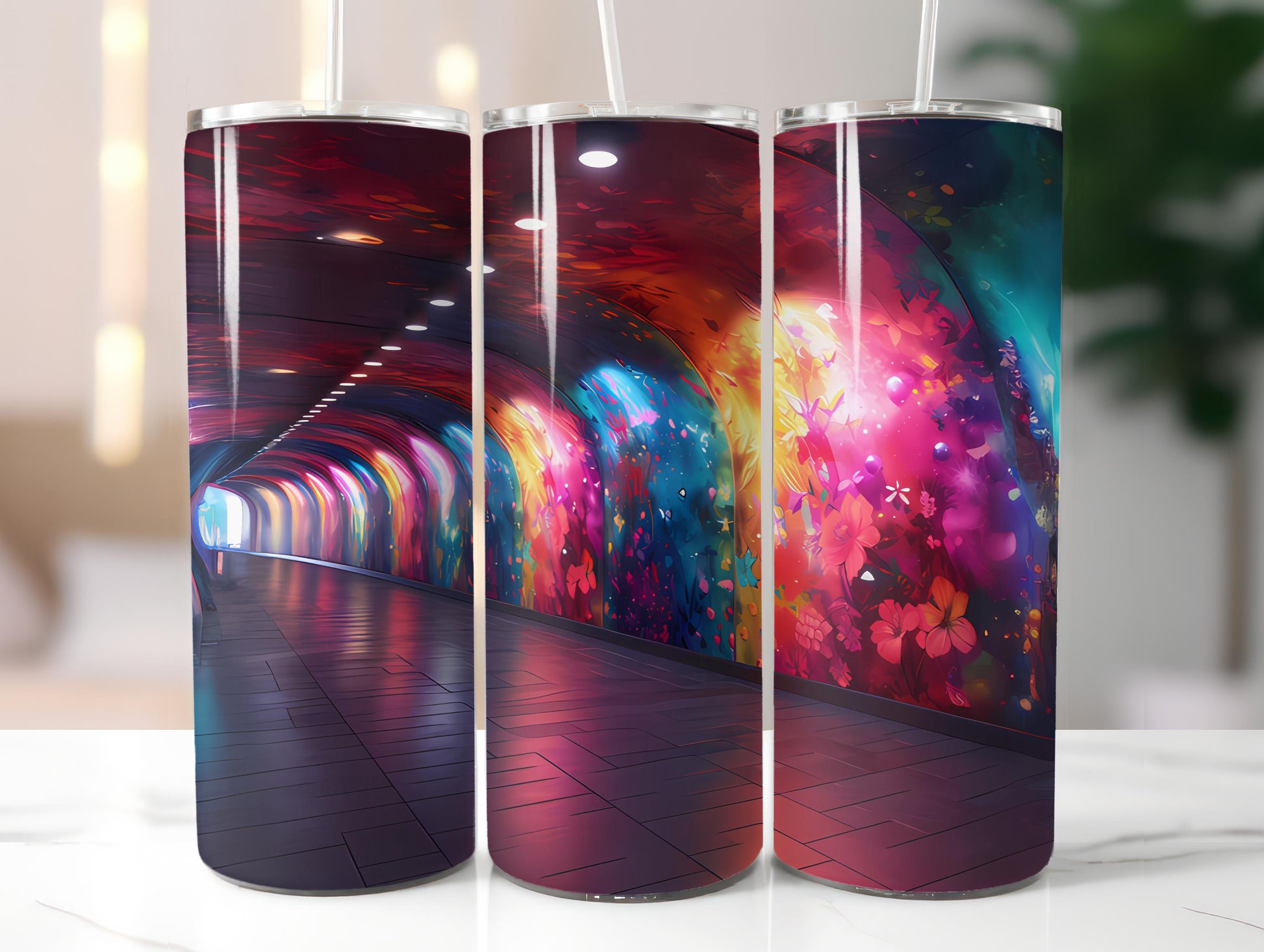 Graphic Graffiti Easter 4 Tumbler Wrap - CraftNest