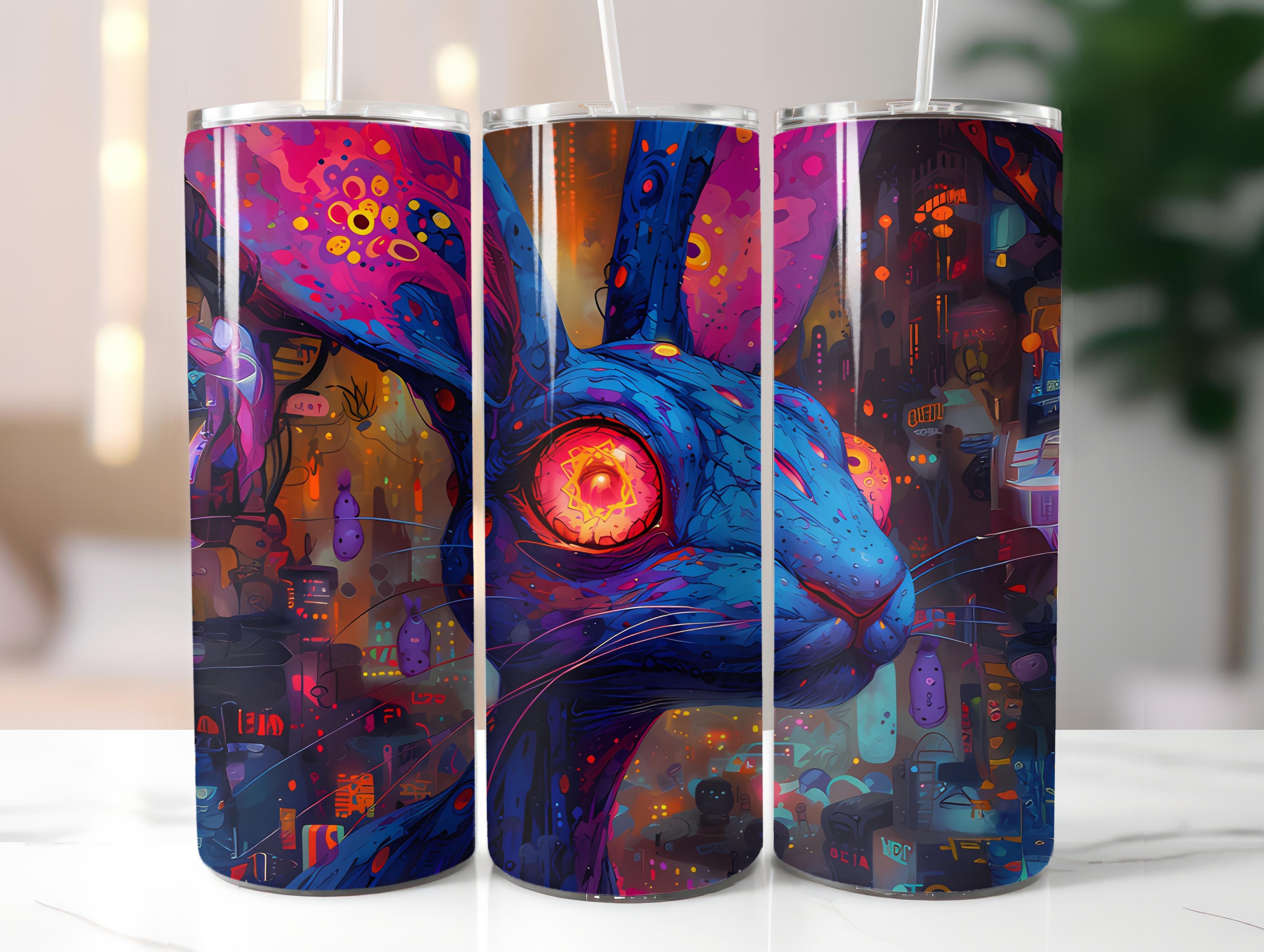Graphic Graffiti Easter 3 Tumbler Wrap - CraftNest