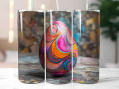 Graphic Graffiti Easter 5 Tumbler Wrap - CraftNest