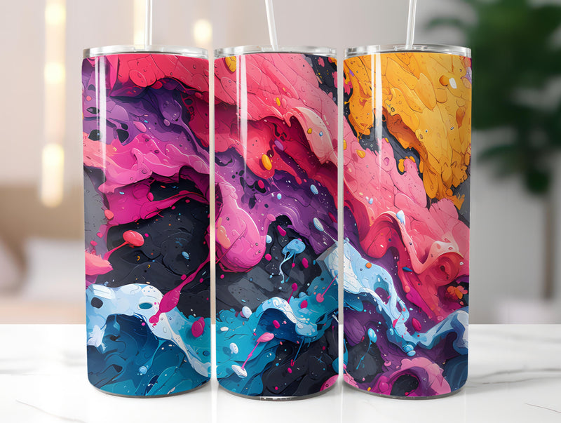 Graphic Graffiti Easter 6 Tumbler Wrap - CraftNest