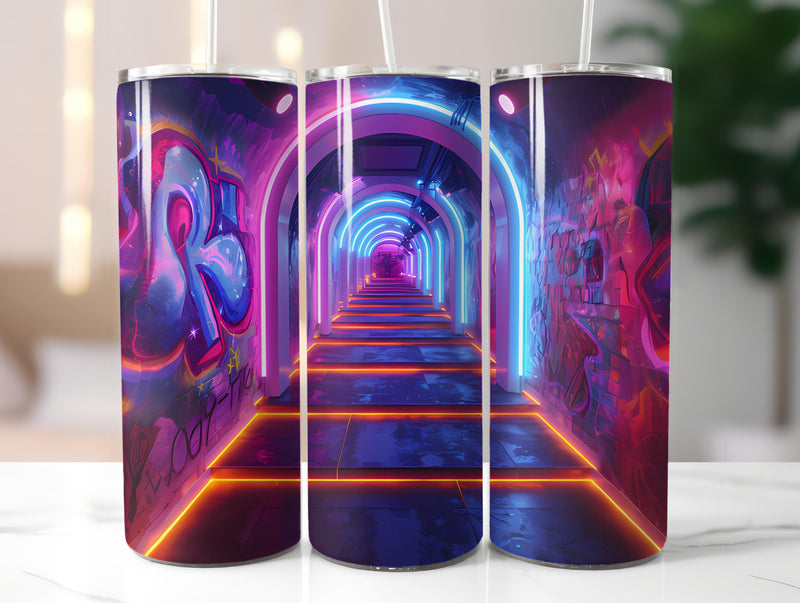 Graphic Graffiti Easter 4 Tumbler Wrap - CraftNest