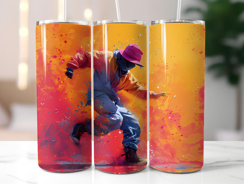Graphic Graffiti Easter 6 Tumbler Wrap - CraftNest