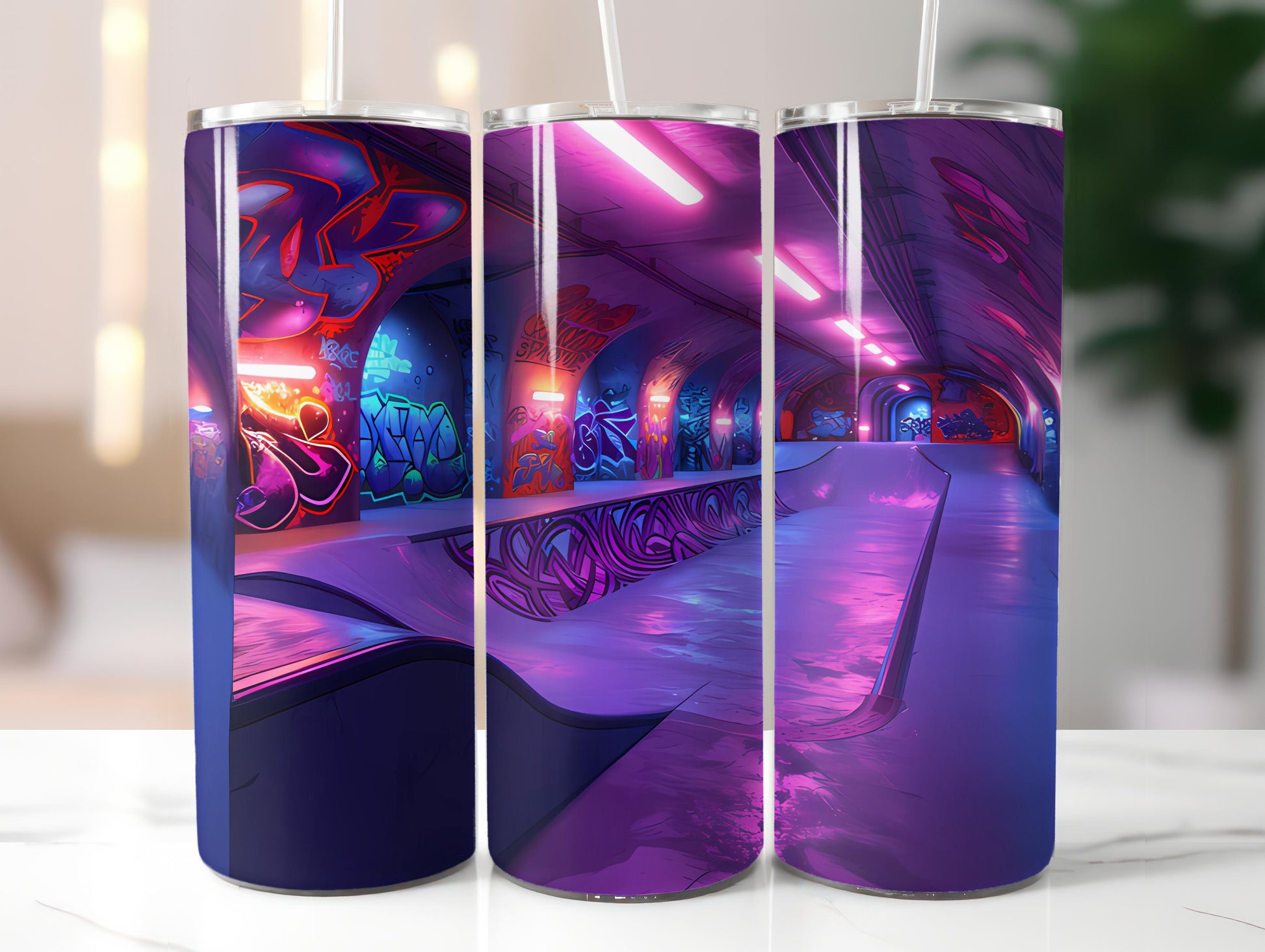 Graphic Graffiti Easter 5 Tumbler Wrap - CraftNest