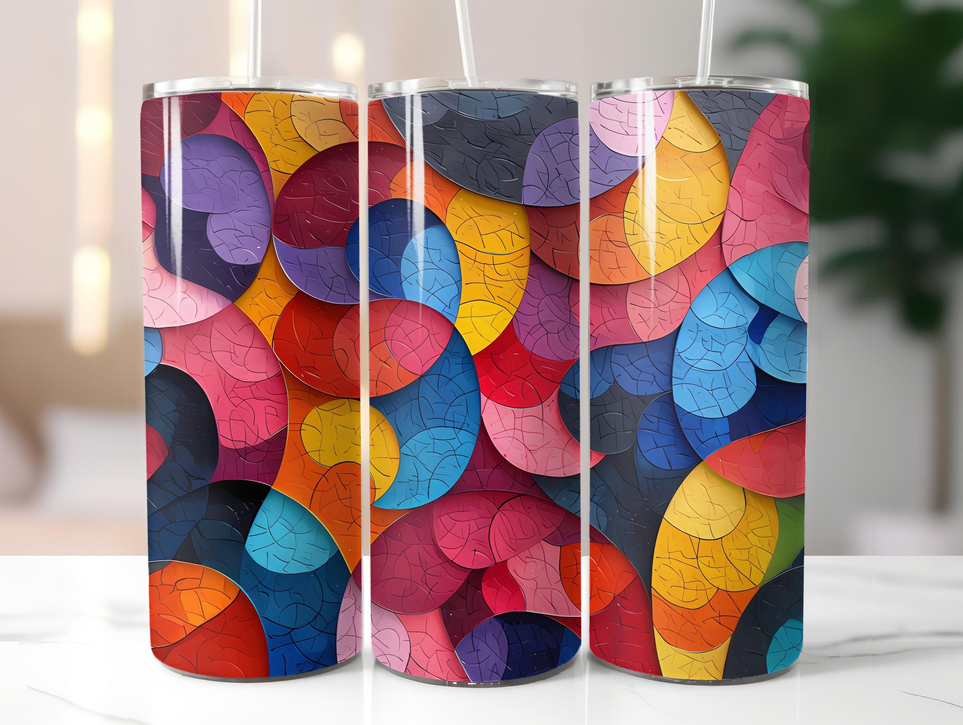 Graphic Graffiti Easter 6 Tumbler Wrap - CraftNest