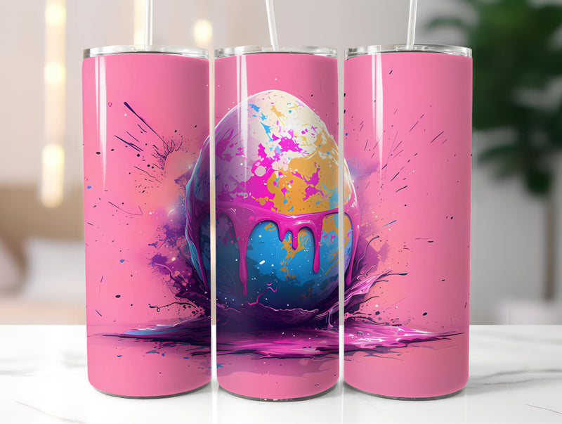 Graphic Graffiti Easter 4 Tumbler Wrap - CraftNest