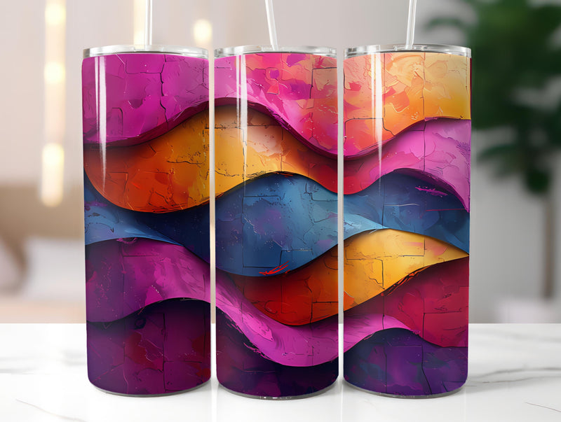 Graphic Graffiti Easter 2 Tumbler Wrap - CraftNest
