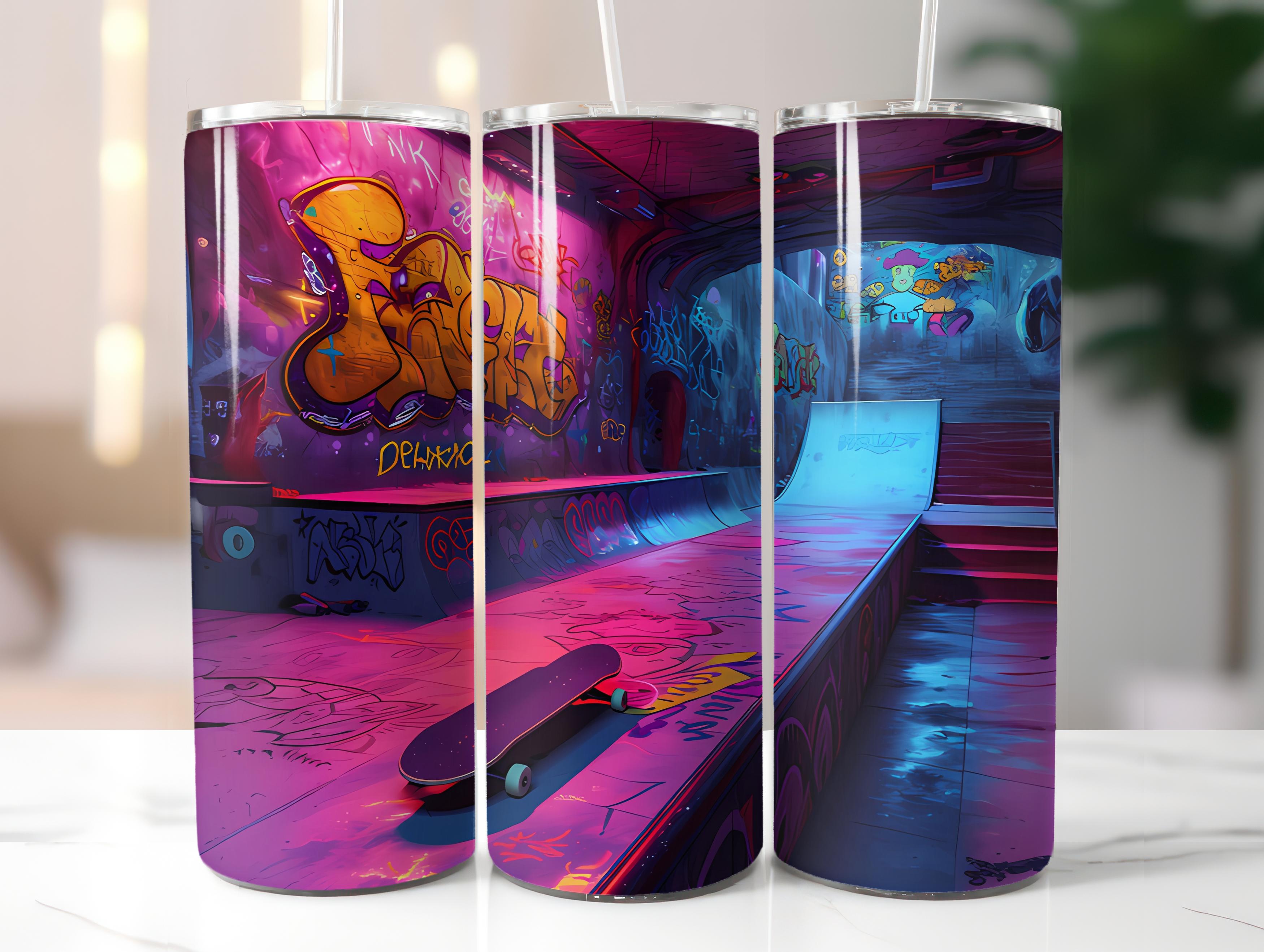 Graphic Graffiti Easter 2 Tumbler Wrap - CraftNest