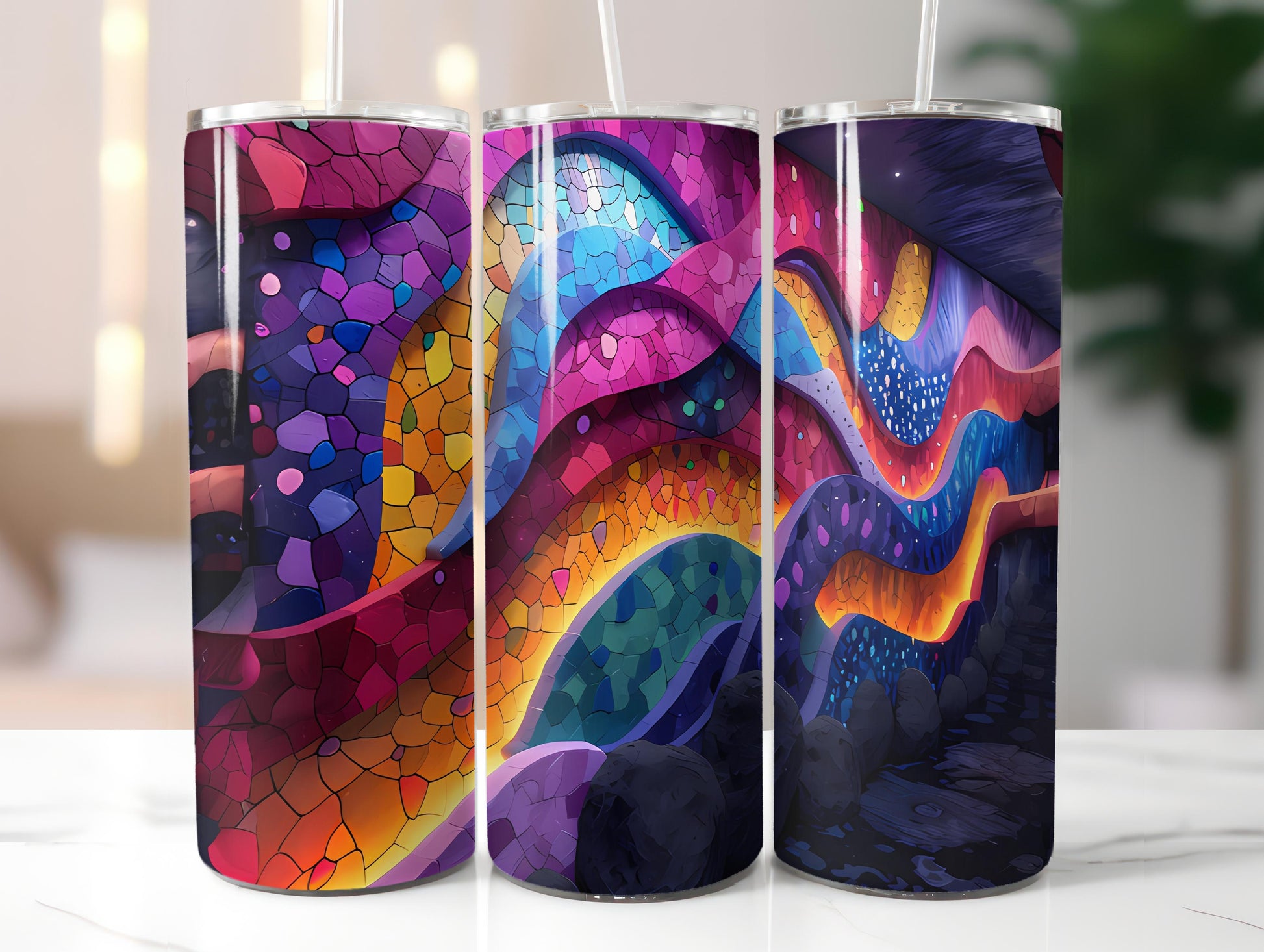 Graphic Graffiti Easter 4 Tumbler Wrap - CraftNest