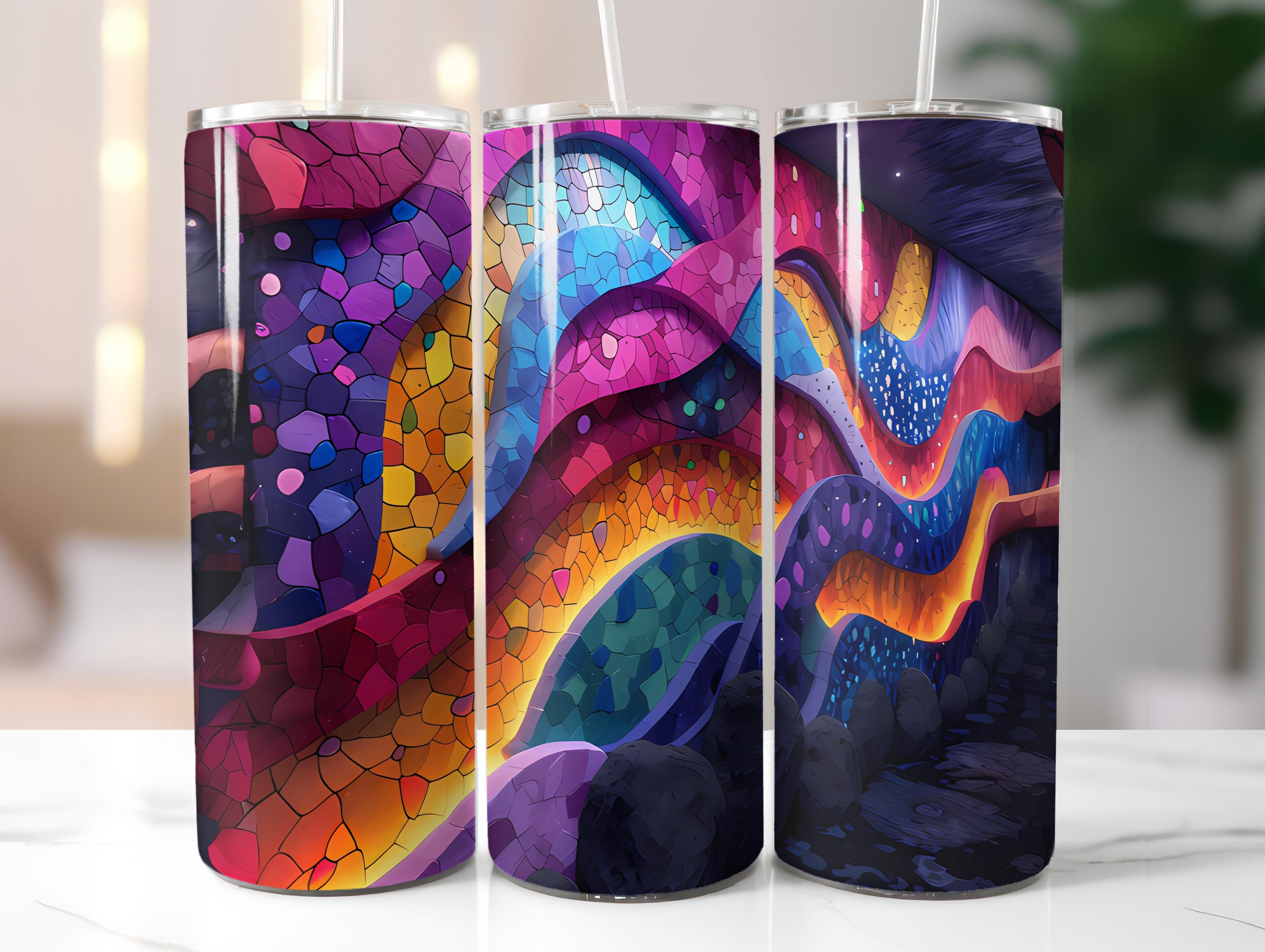 Graphic Graffiti Easter 4 Tumbler Wrap - CraftNest