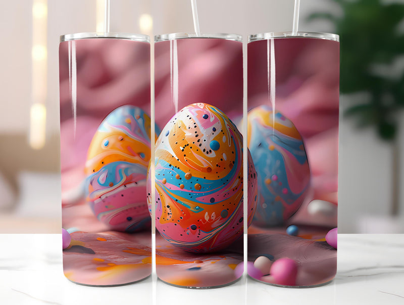 Graphic Graffiti Easter 2 Tumbler Wrap - CraftNest