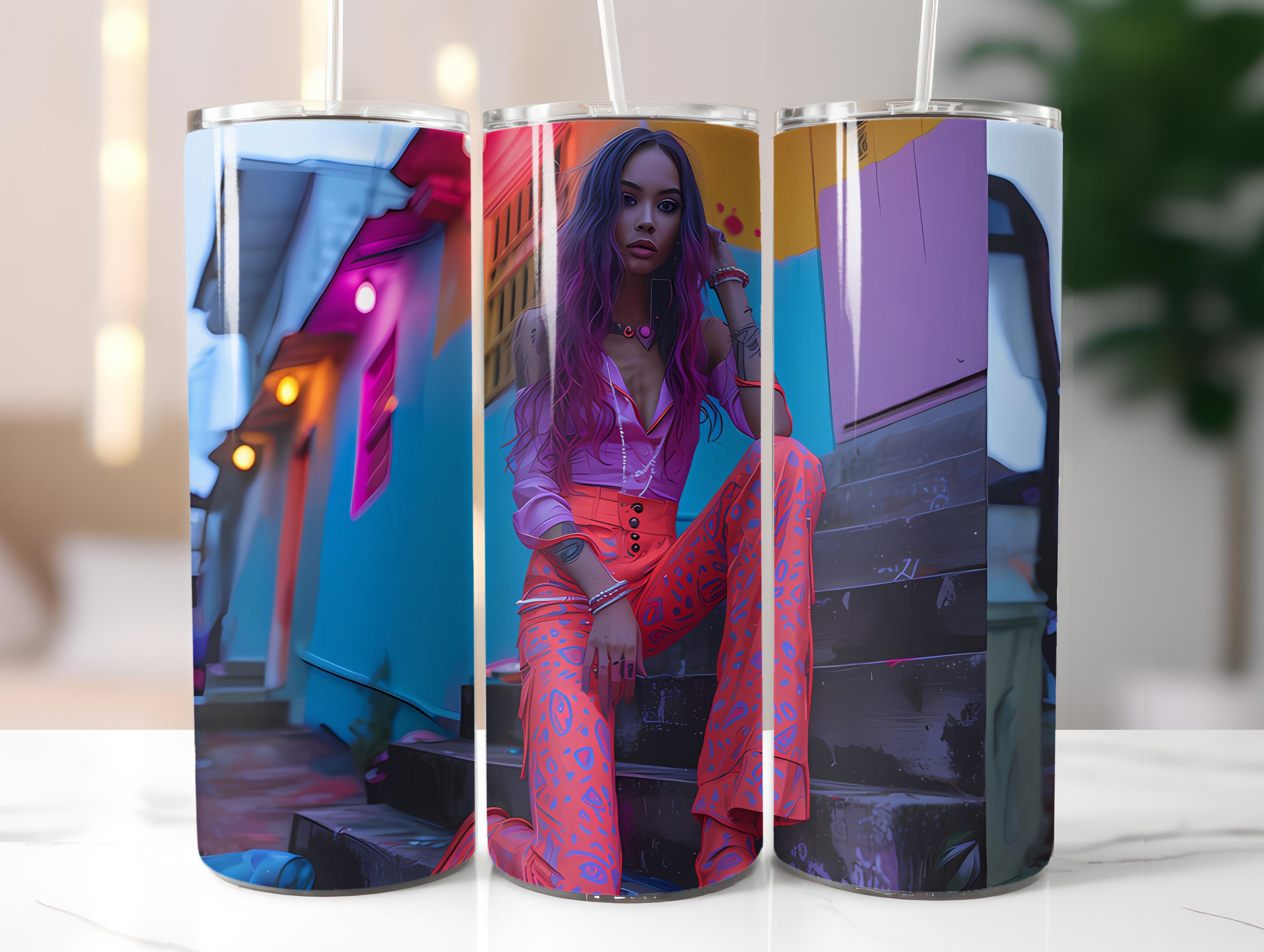 Graphic Graffiti Easter 4 Tumbler Wrap - CraftNest