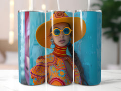 Graphic Graffiti Easter 3 Tumbler Wrap - CraftNest