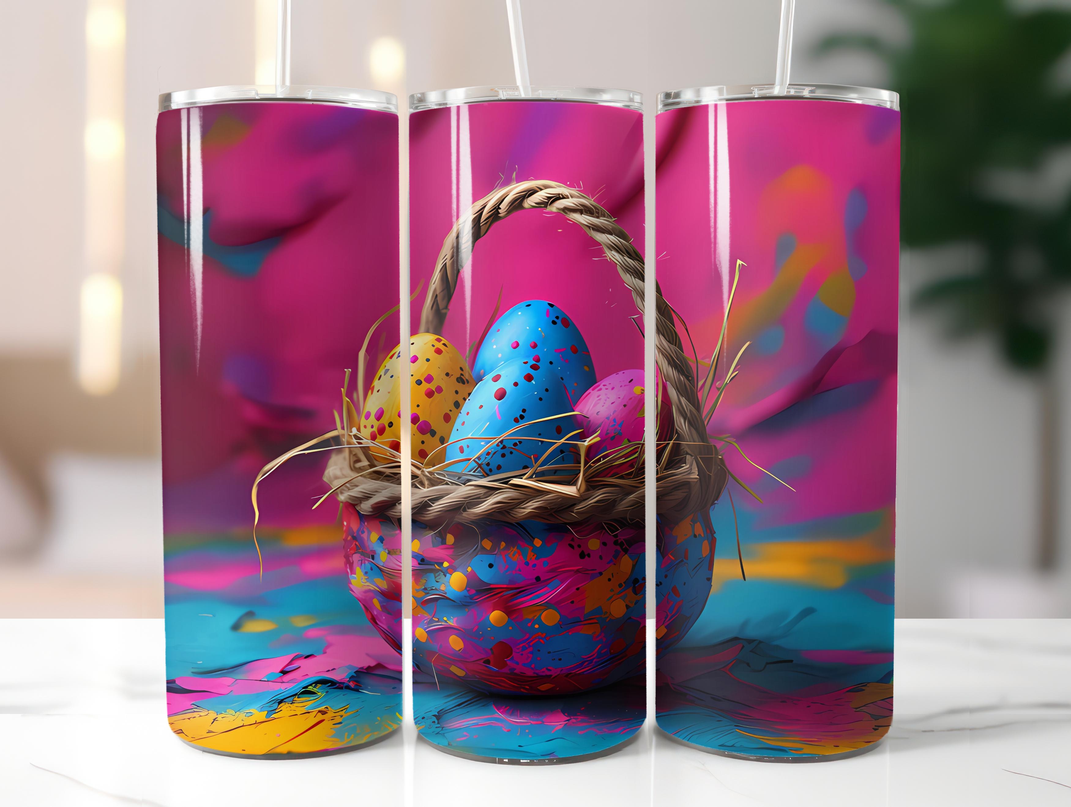 Graphic Graffiti Easter 5 Tumbler Wrap - CraftNest