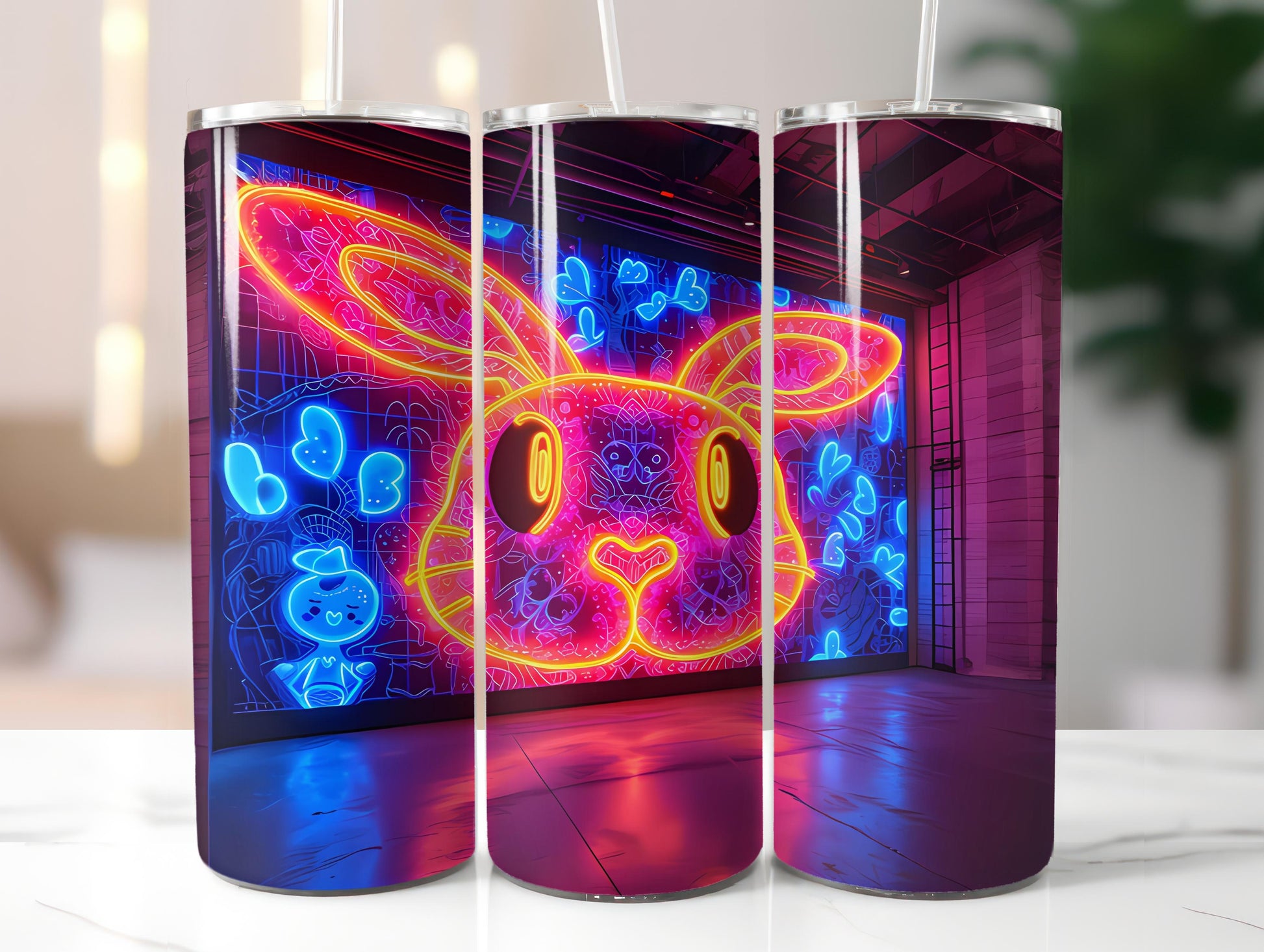 Graphic Graffiti Easter 6 Tumbler Wrap - CraftNest