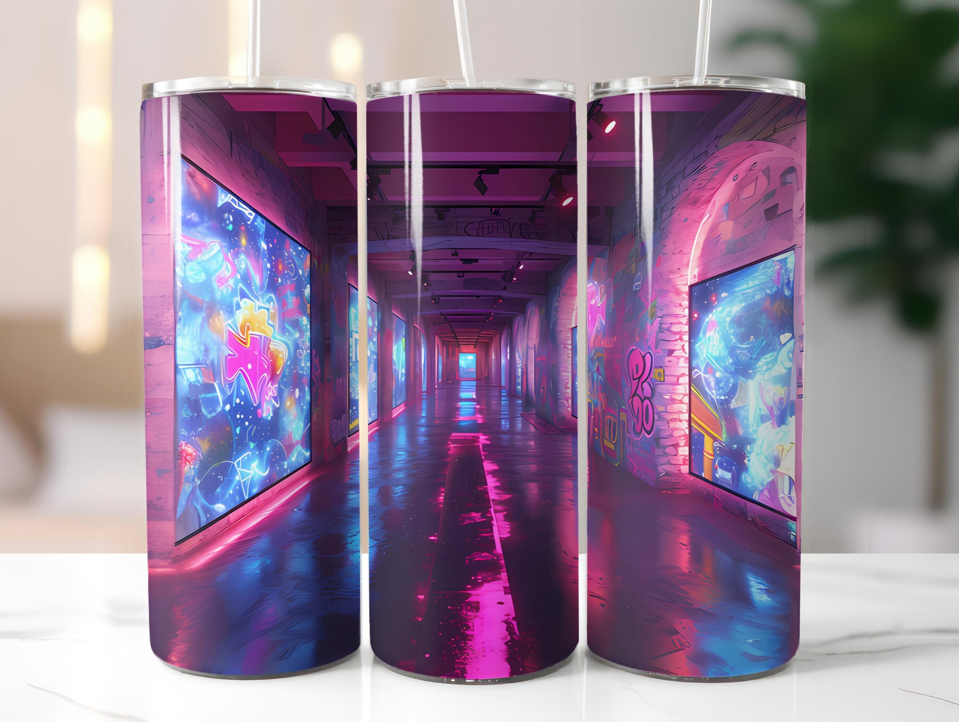 Graphic Graffiti Easter 4 Tumbler Wrap - CraftNest