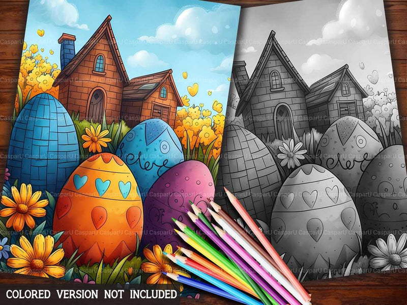 Graffiti Easter Coloring Books - CraftNest