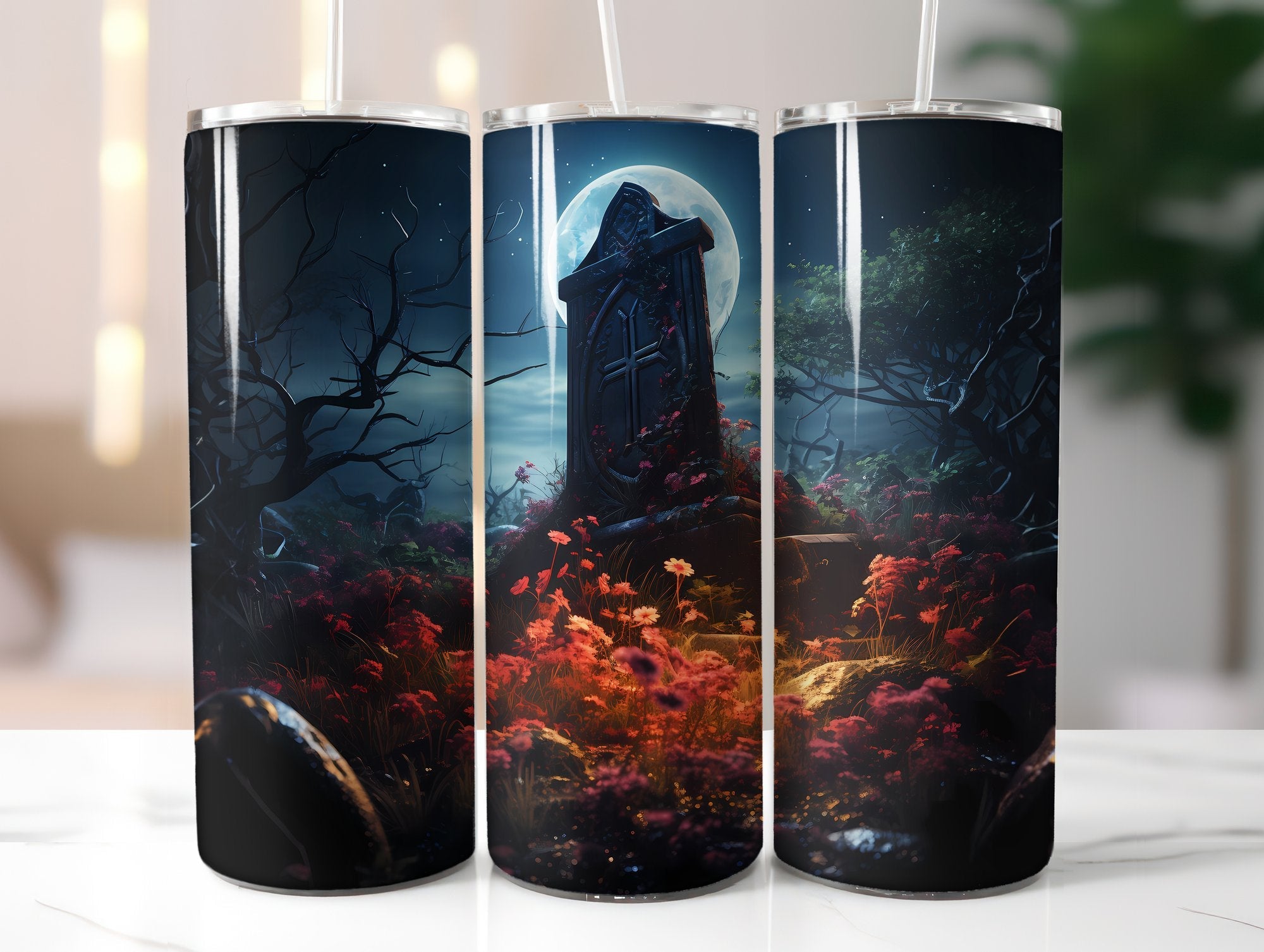 Graveyards Tumbler Wrap - CraftNest