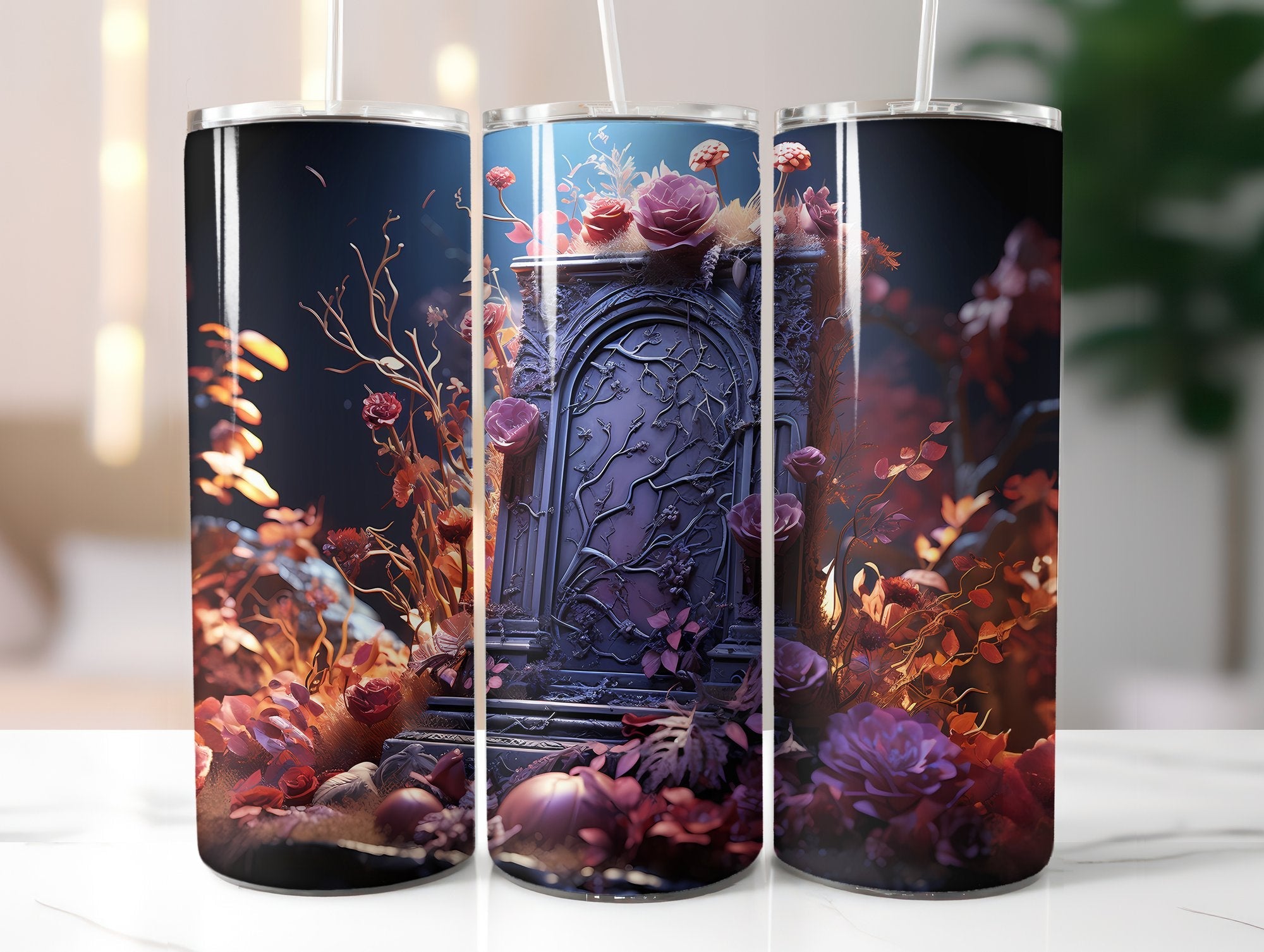 Graveyards Tumbler Wrap - CraftNest