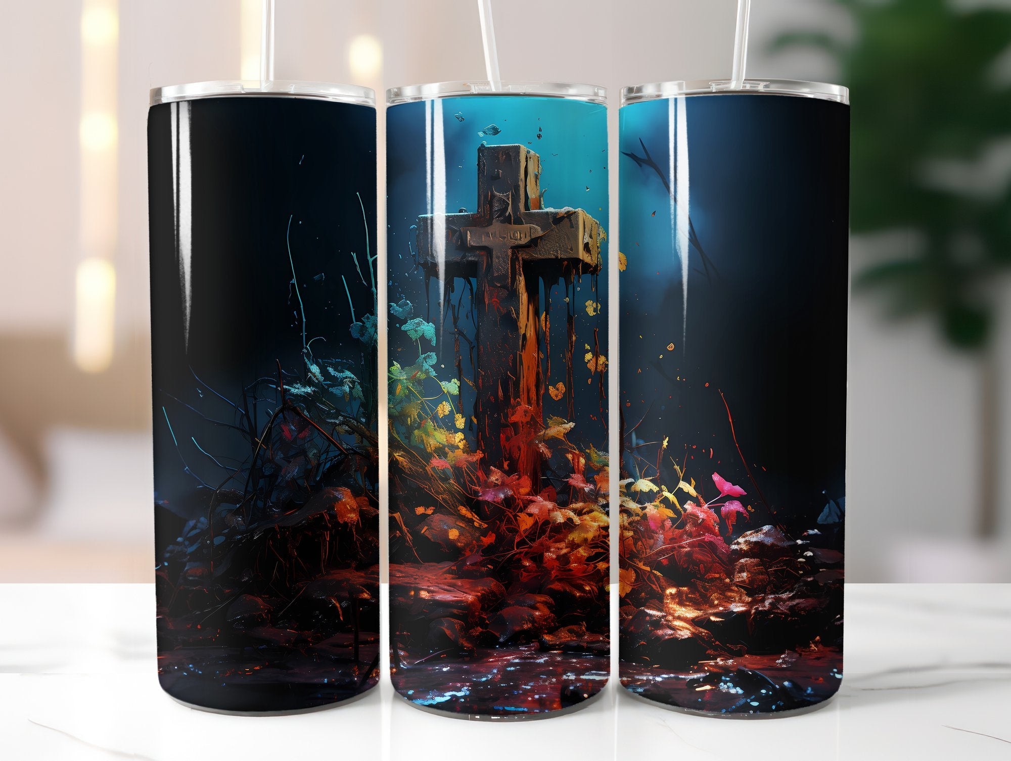Graveyards Tumbler Wrap - CraftNest