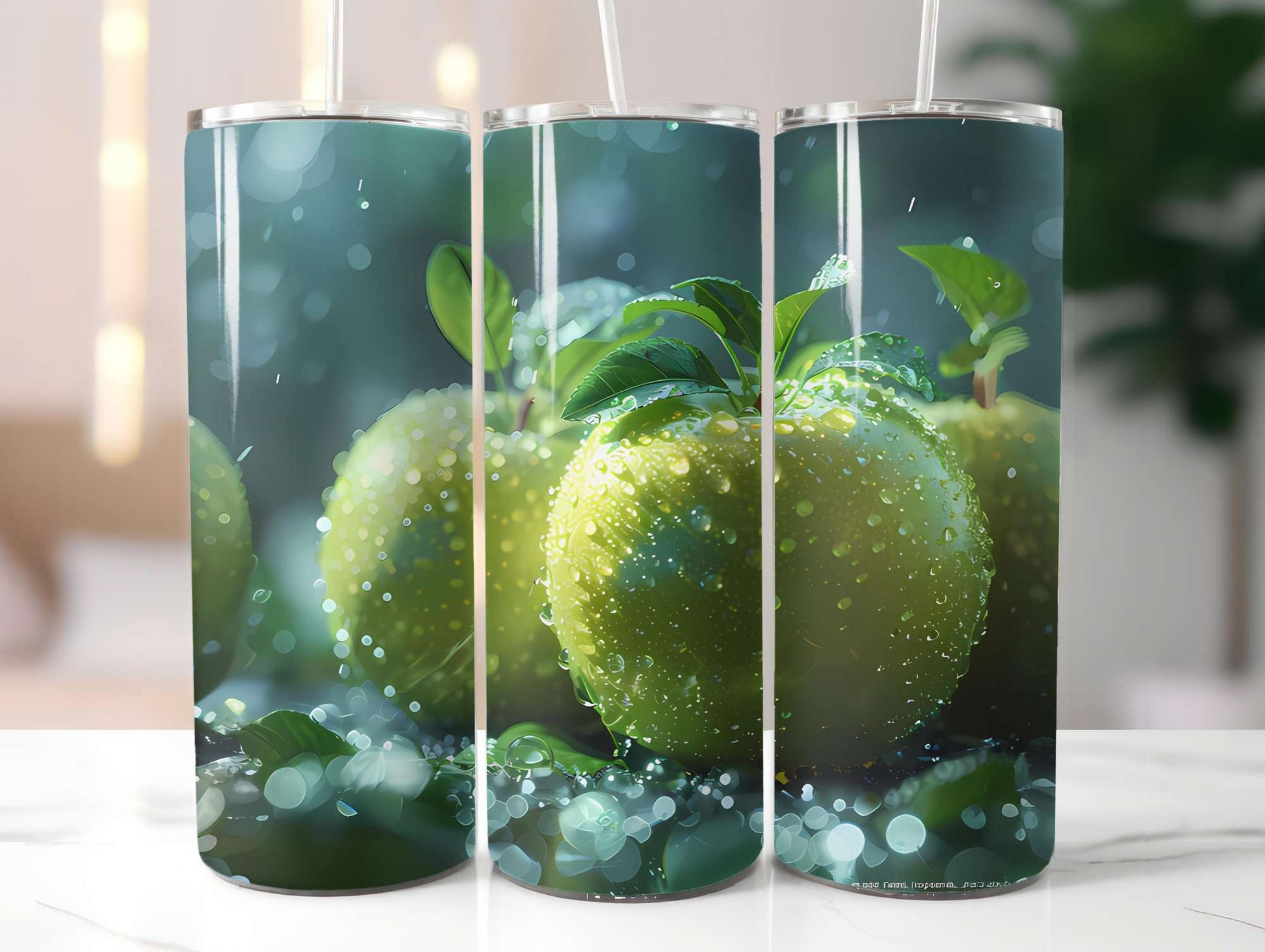 Green Orchard 4 Tumbler Wrap - CraftNest - Digital Crafting and Art
