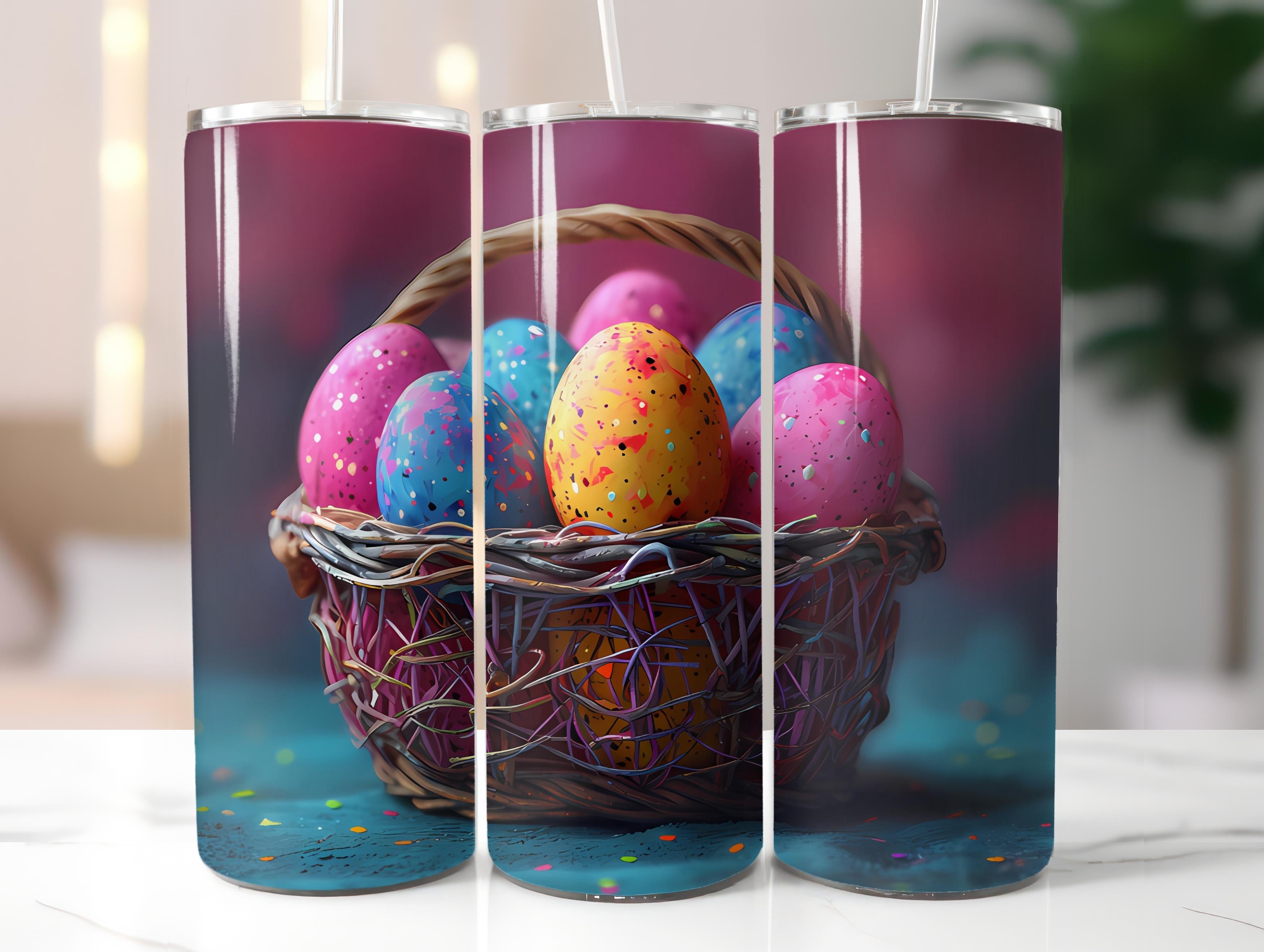Grunge Easter 4 Tumbler Wrap - CraftNest
