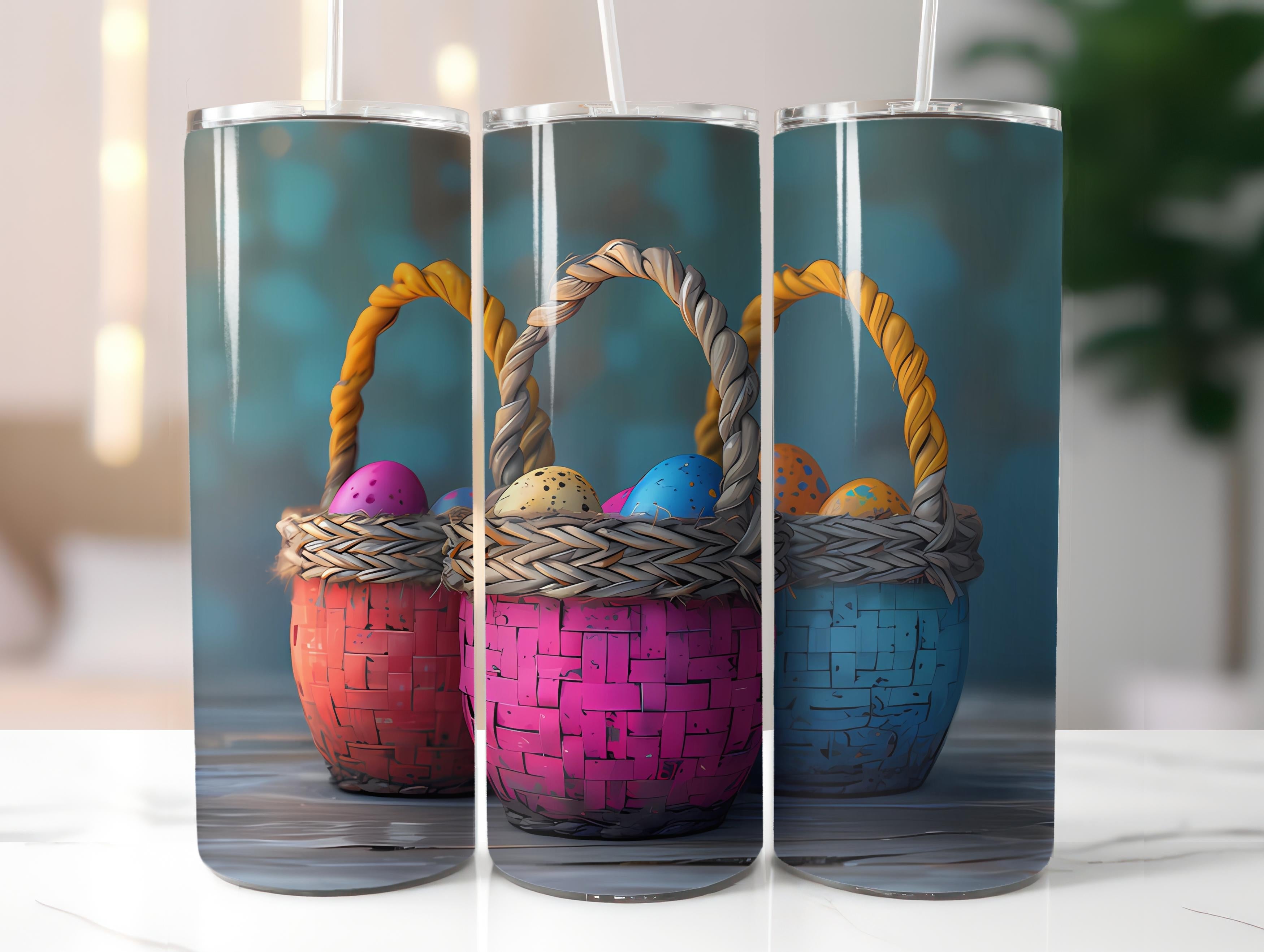 Grunge Easter 2 Tumbler Wrap - CraftNest