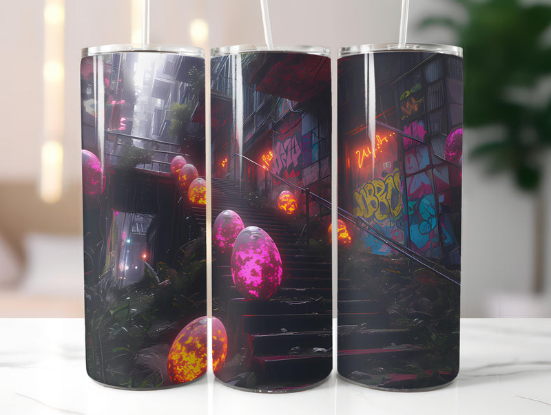 Grunge Easter 1 Tumbler Wrap - CraftNest