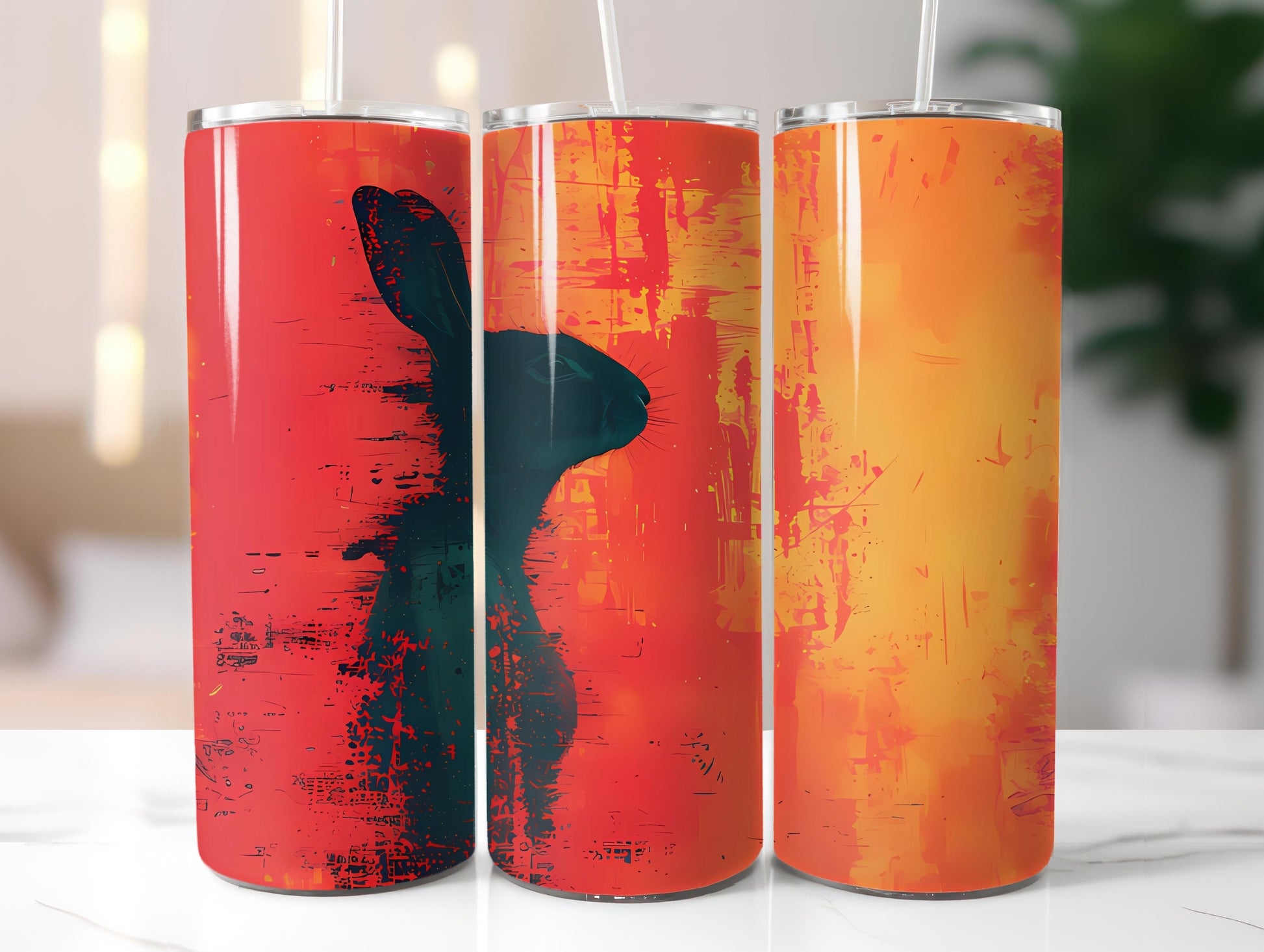 Grunge Easter 1 Tumbler Wrap - CraftNest