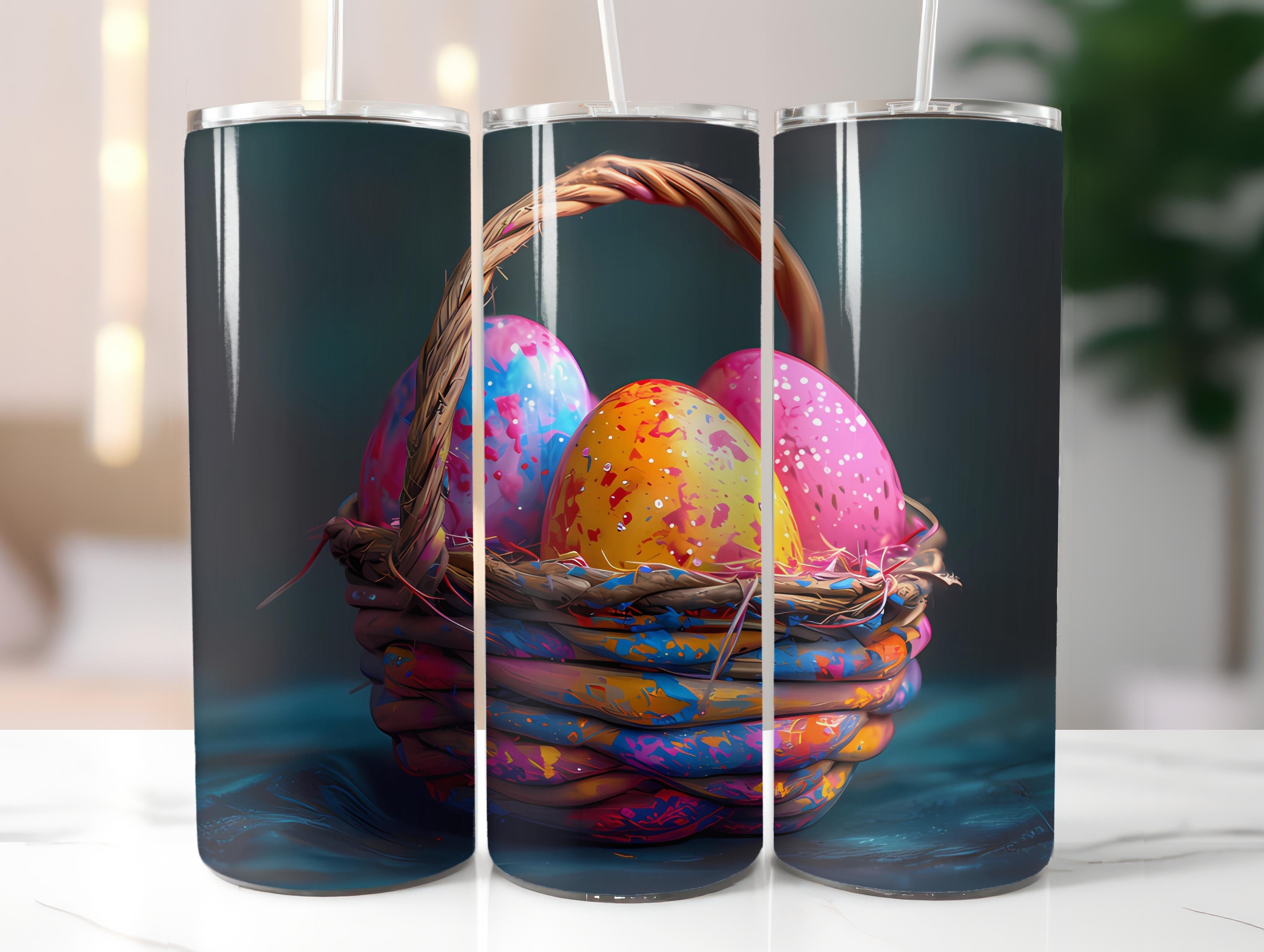 Grunge Easter 3 Tumbler Wrap - CraftNest