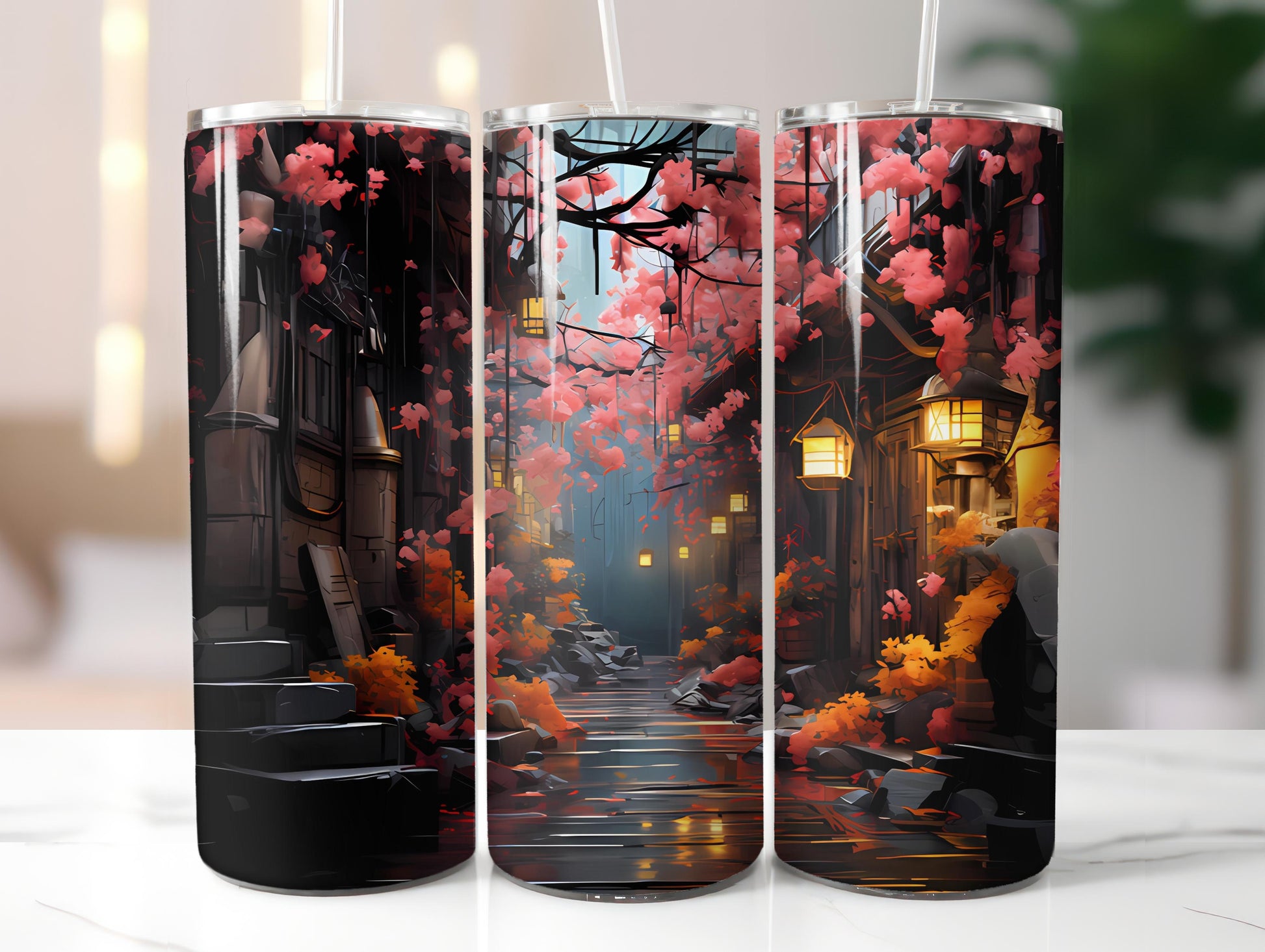Grunge Spring 1  Tumbler Wrap - CraftNest