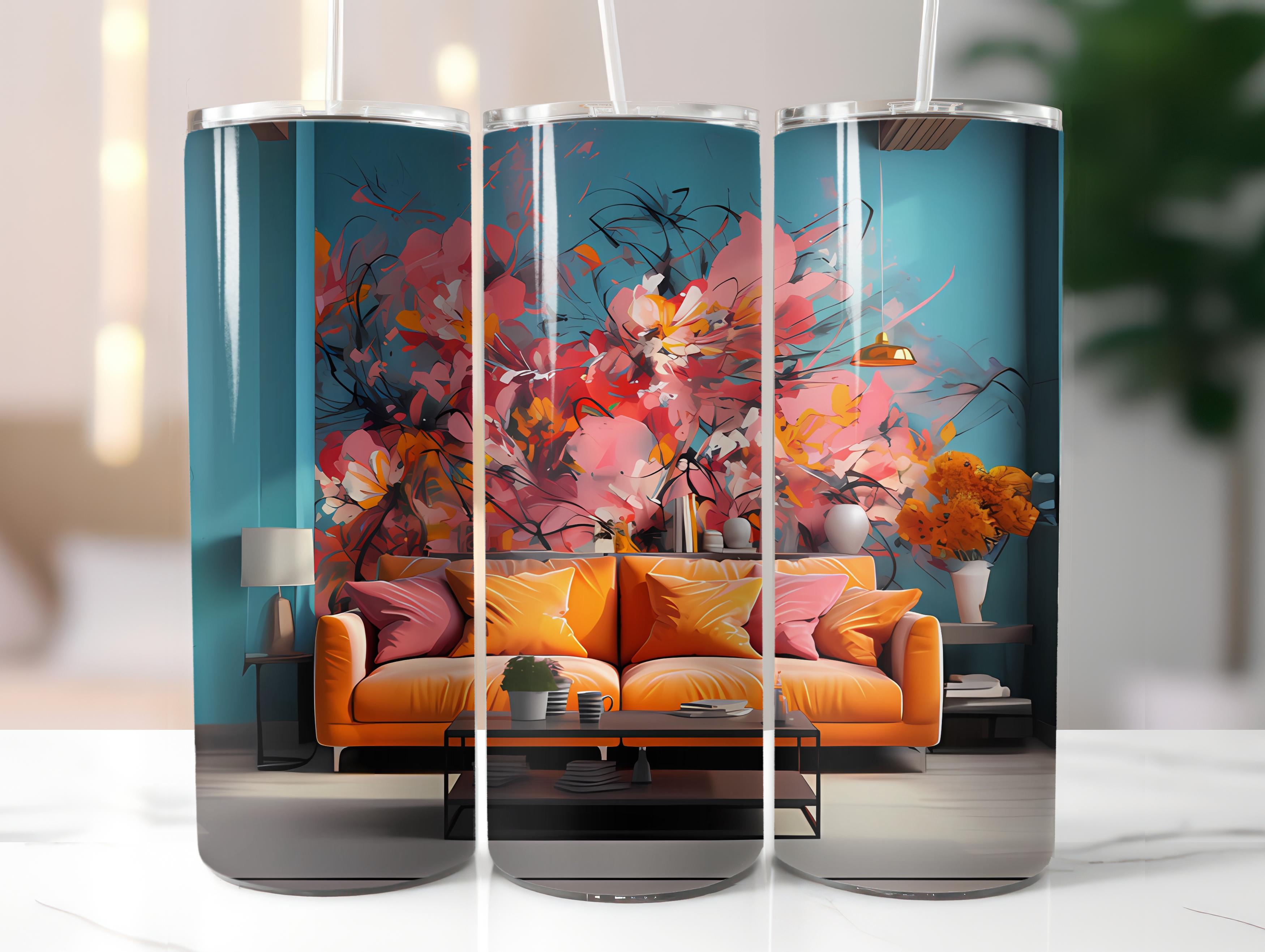 Grunge Spring 4 Tumbler Wrap - CraftNest