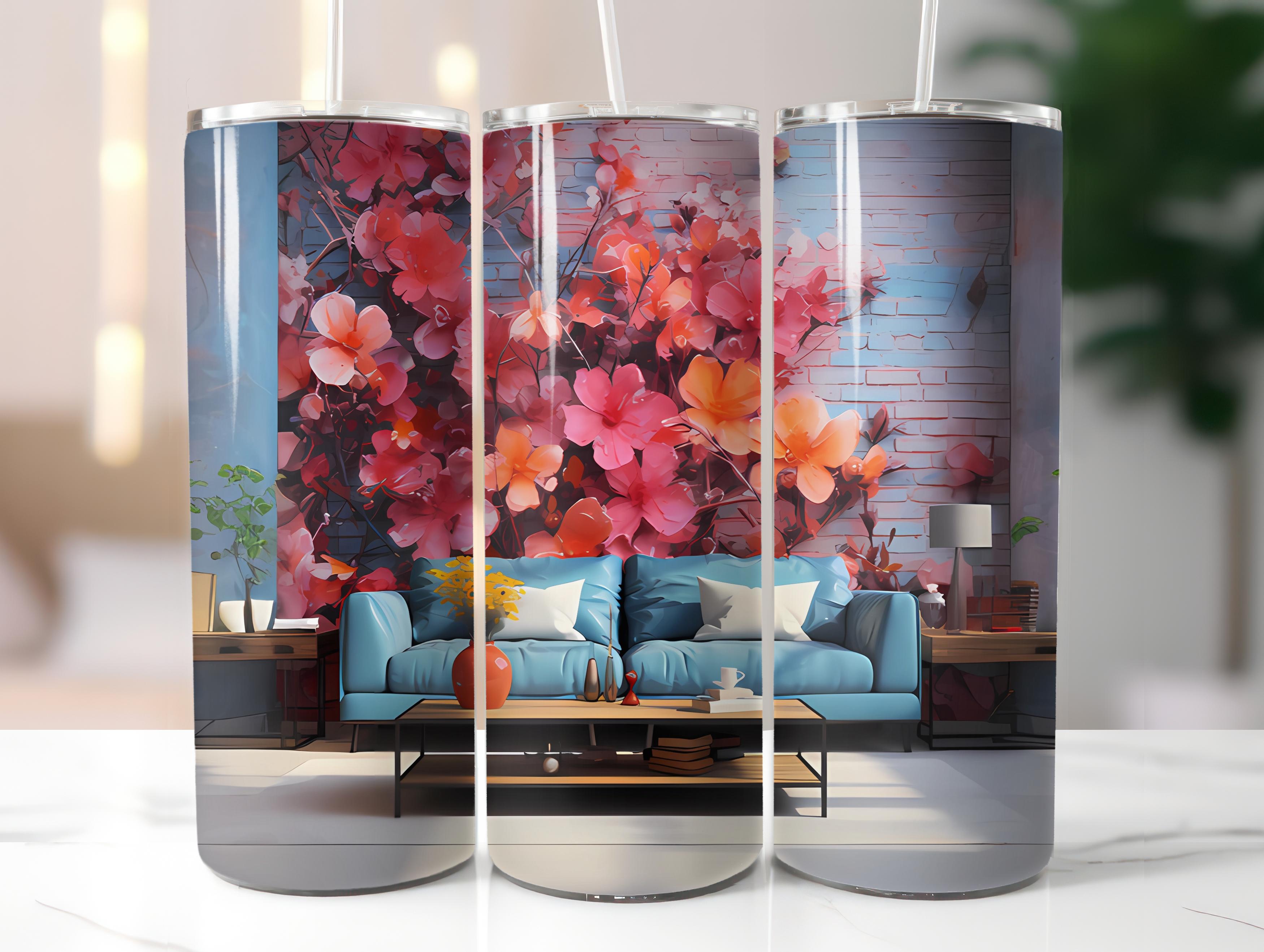 Grunge Spring 1  Tumbler Wrap - CraftNest