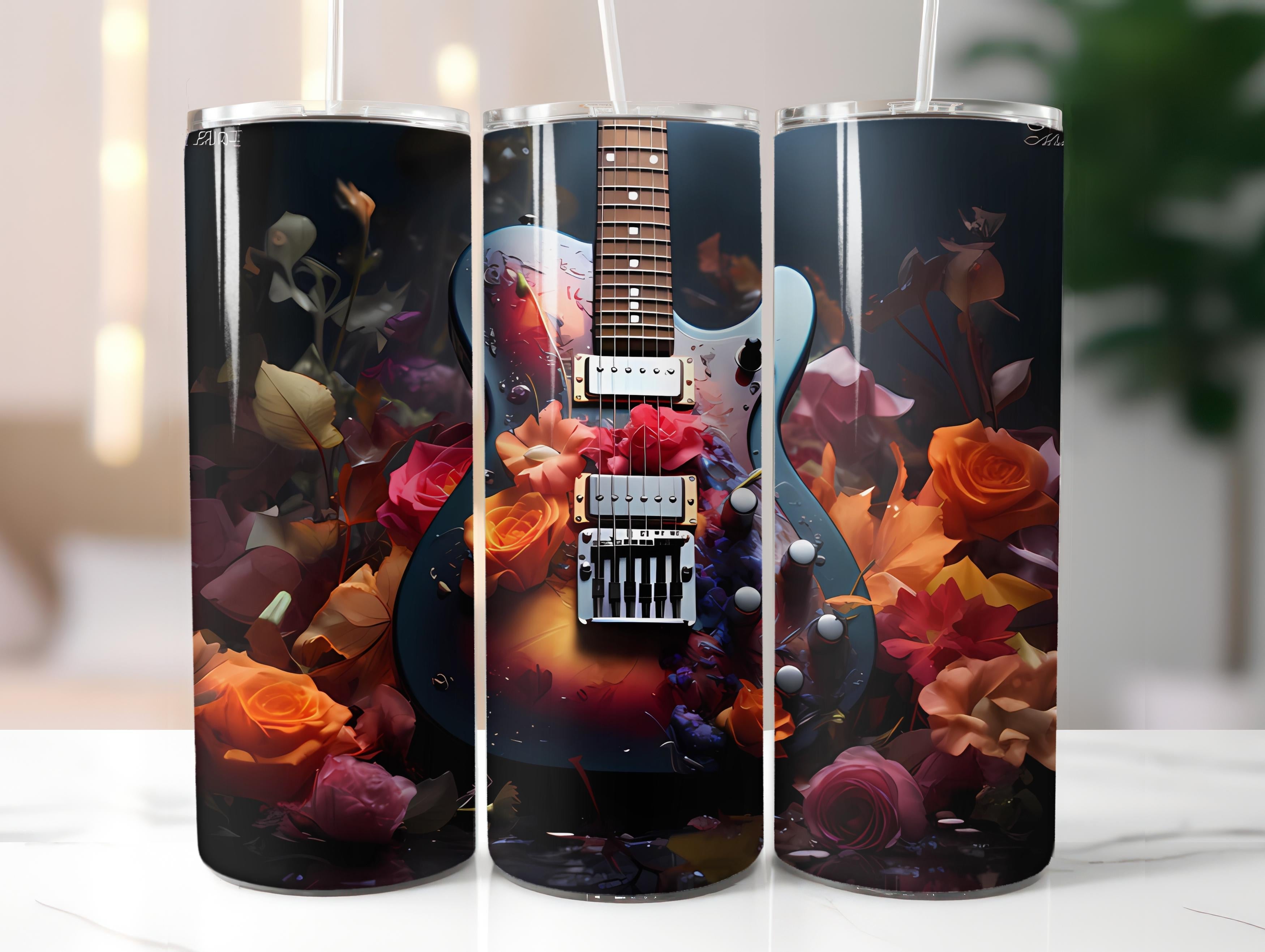 Grunge Spring 3 Tumbler Wrap - CraftNest