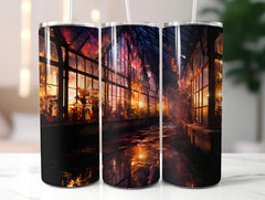 Grunge Spring 1  Tumbler Wrap - CraftNest